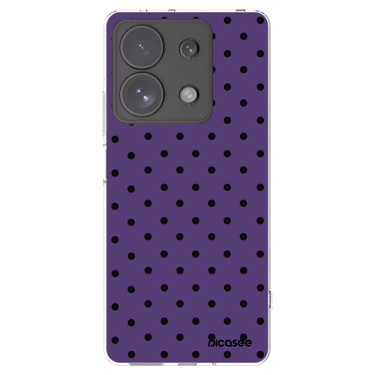 Picasee átlátszó szilikon tok az alábbi mobiltelefonokra Xiaomi Redmi Note 13 Pro 4G - Flickers 2