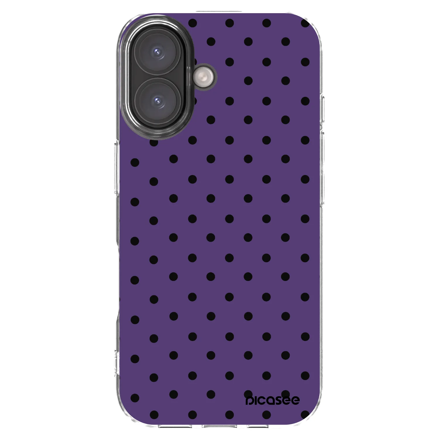 Picasee átlátszó szilikon tok az alábbi mobiltelefonokra Apple iPhone 16 - Flickers 2