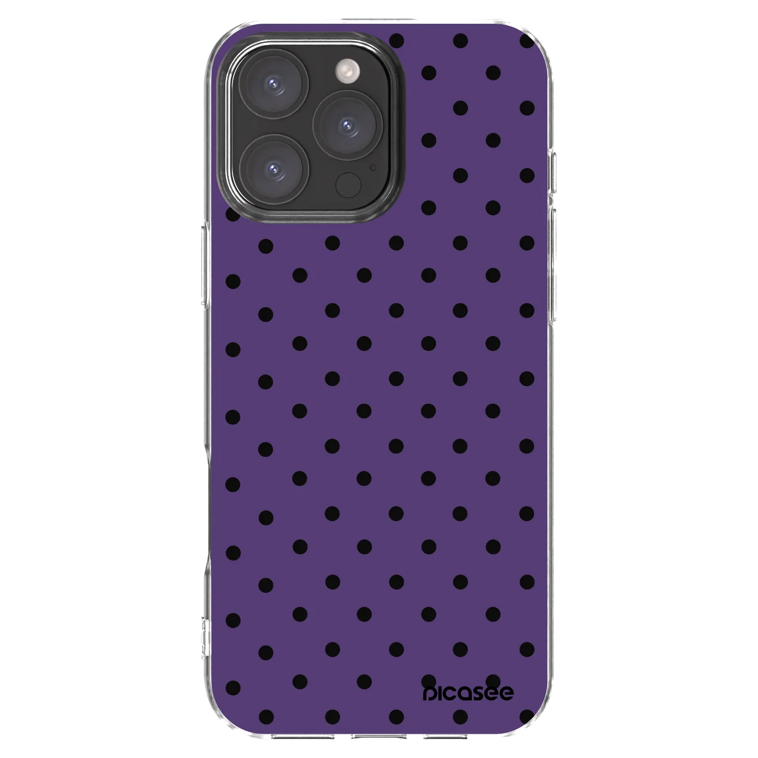 Picasee átlátszó szilikon tok az alábbi mobiltelefonokra Apple iPhone 16 Pro Max - Flickers 2