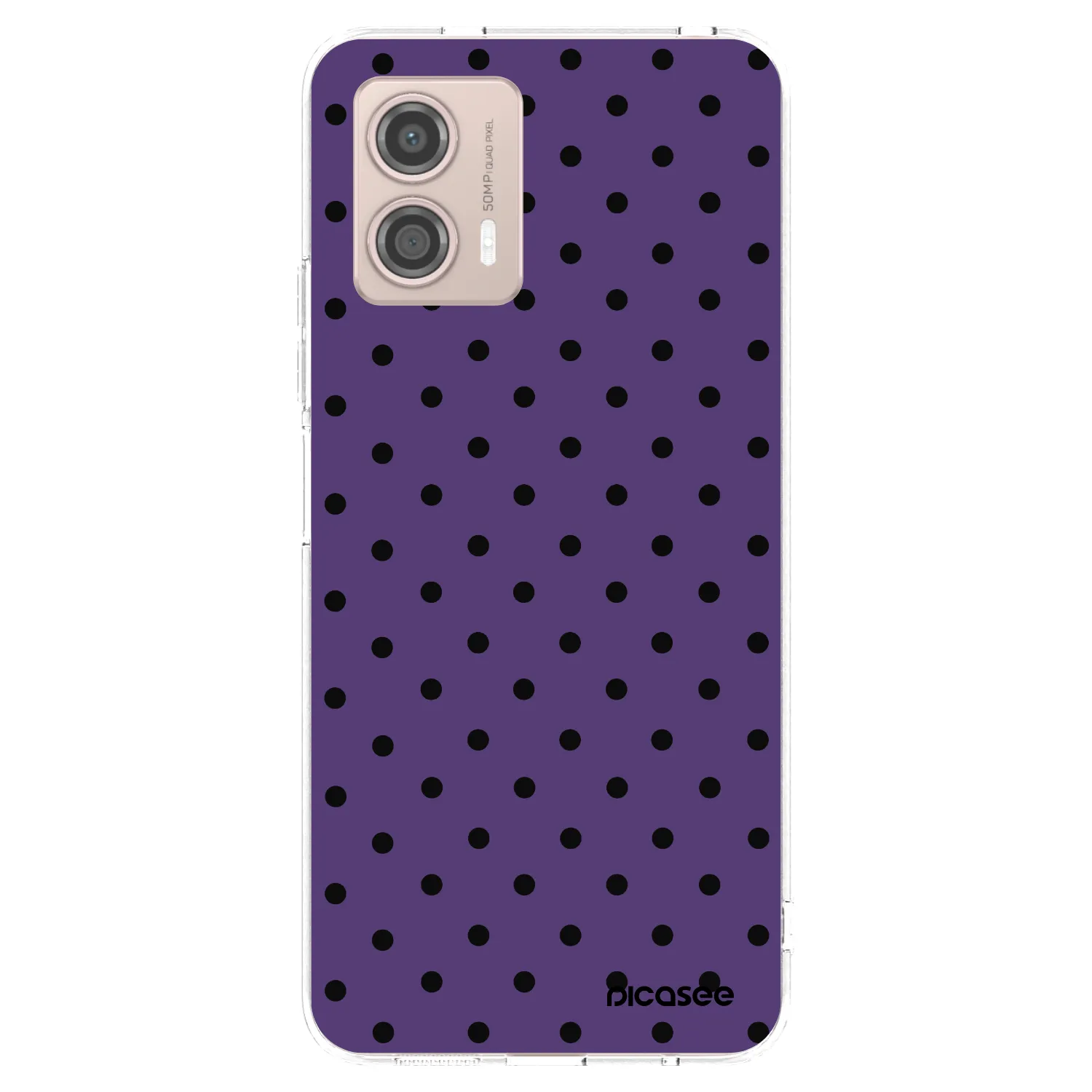 Picasee átlátszó szilikon tok az alábbi mobiltelefonokra Motorola Moto G53 5G - Flickers 2