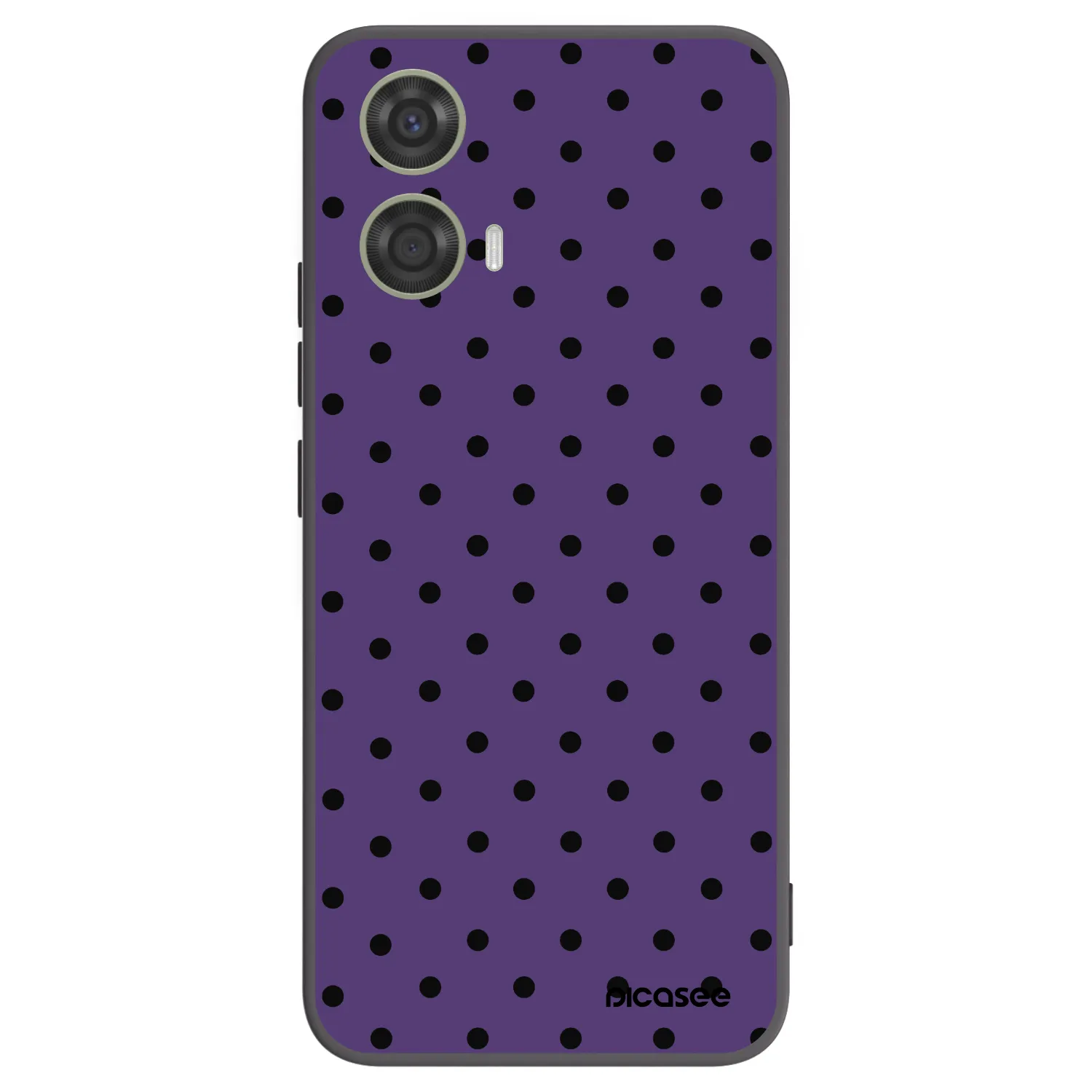 Picasee fekete szilikon tok az alábbi mobiltelefonokra Motorola Moto G24 - Flickers 2