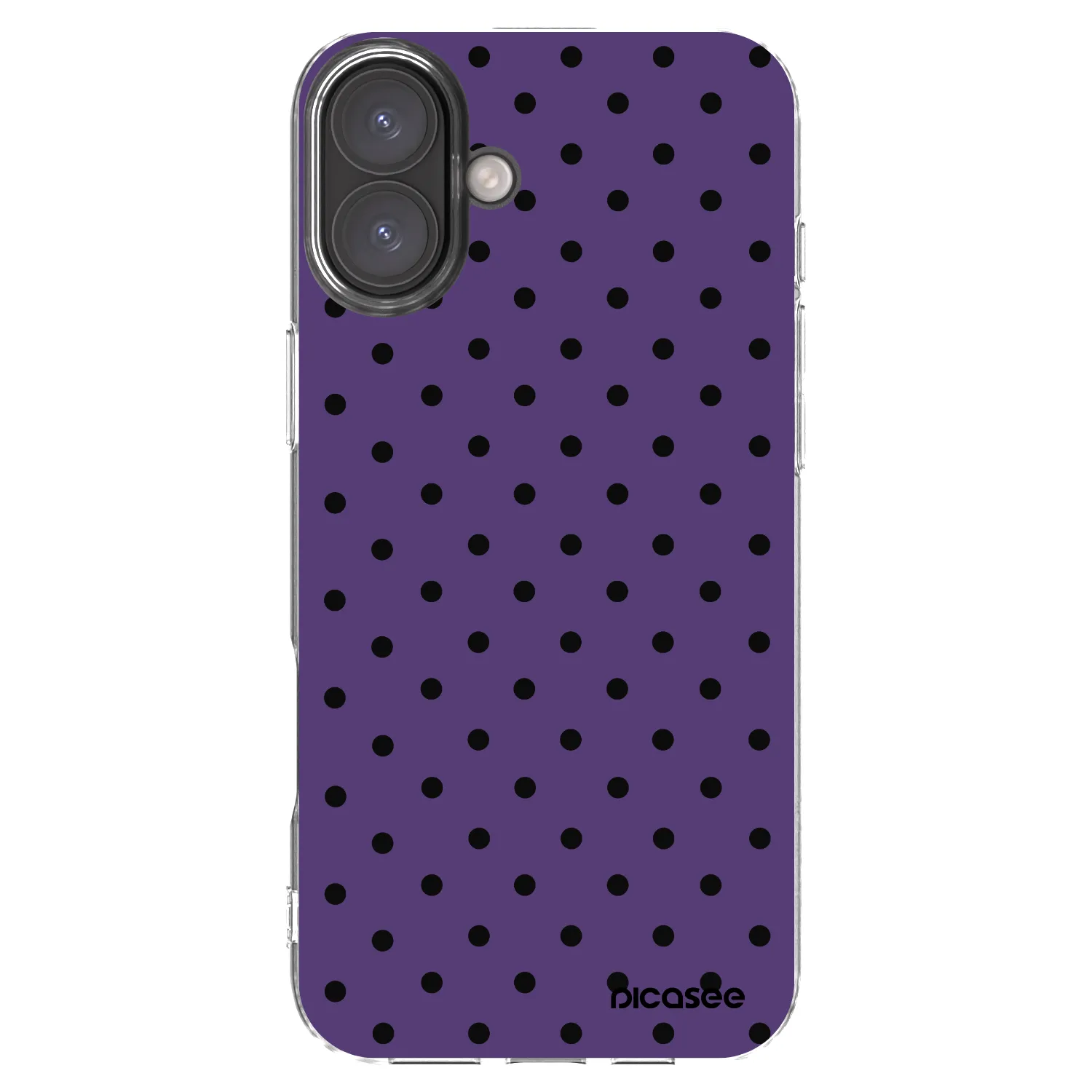 Picasee átlátszó szilikon tok az alábbi mobiltelefonokra Apple iPhone 16 Plus - Flickers 2