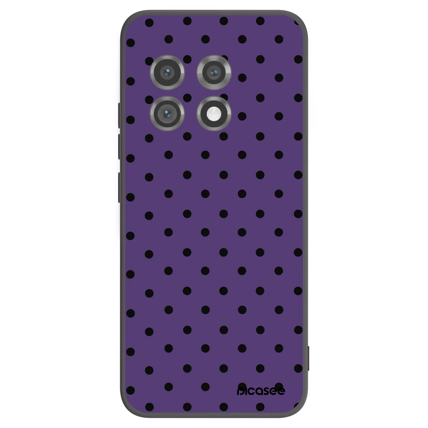 Picasee fekete szilikon tok az alábbi mobiltelefonokra OnePlus 11 5G - Flickers 2