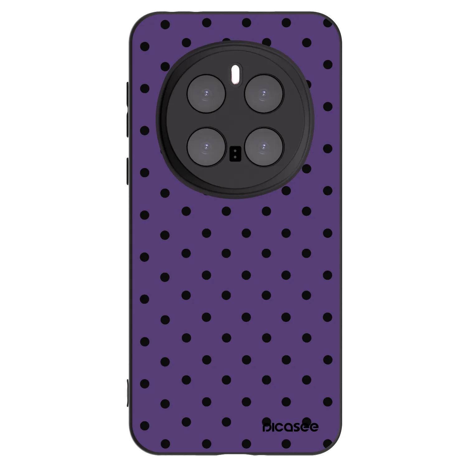 Picasee fekete szilikon tok az alábbi mobiltelefonokra Honor Magic7 Pro 5G - Flickers 2