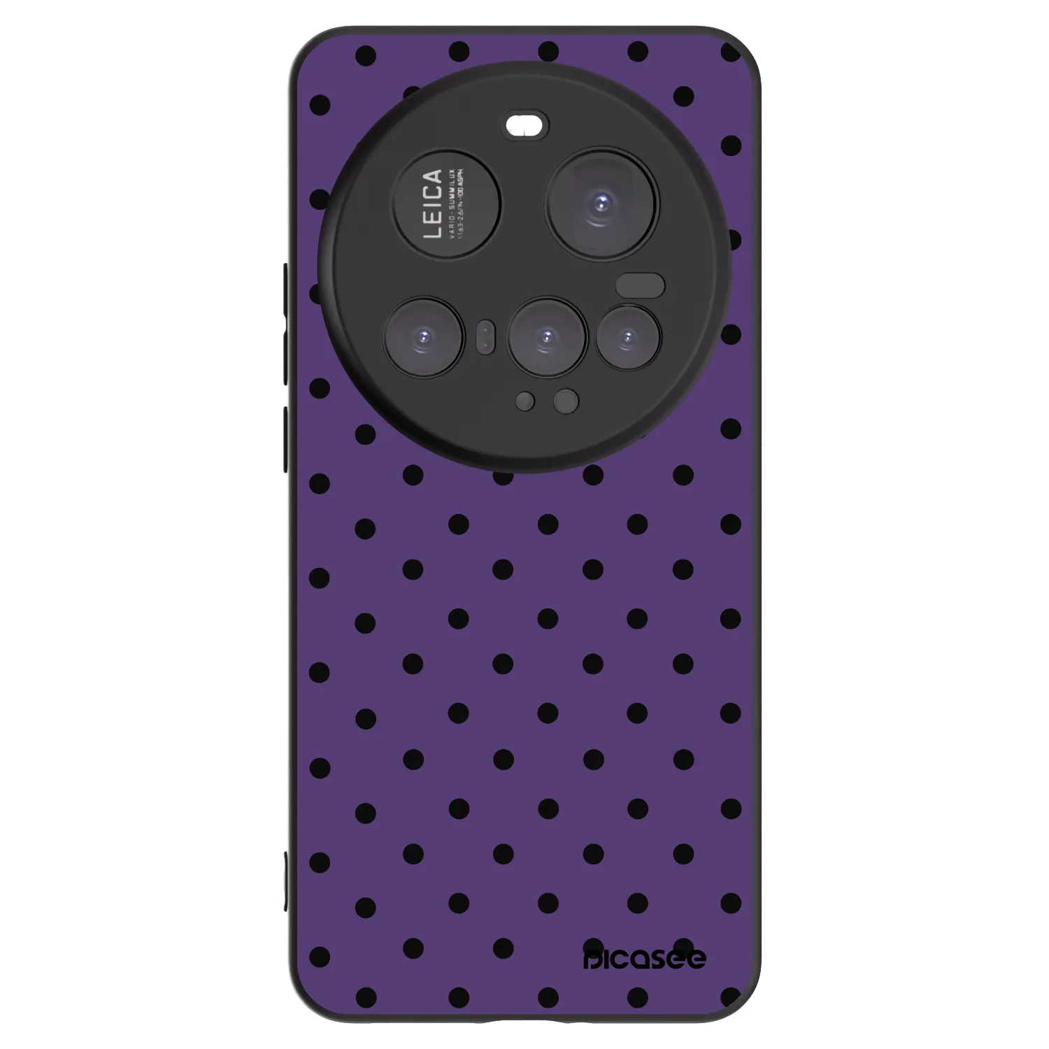 Picasee fekete szilikon tok az alábbi mobiltelefonokra Xiaomi 15 Ultra - Flickers 2