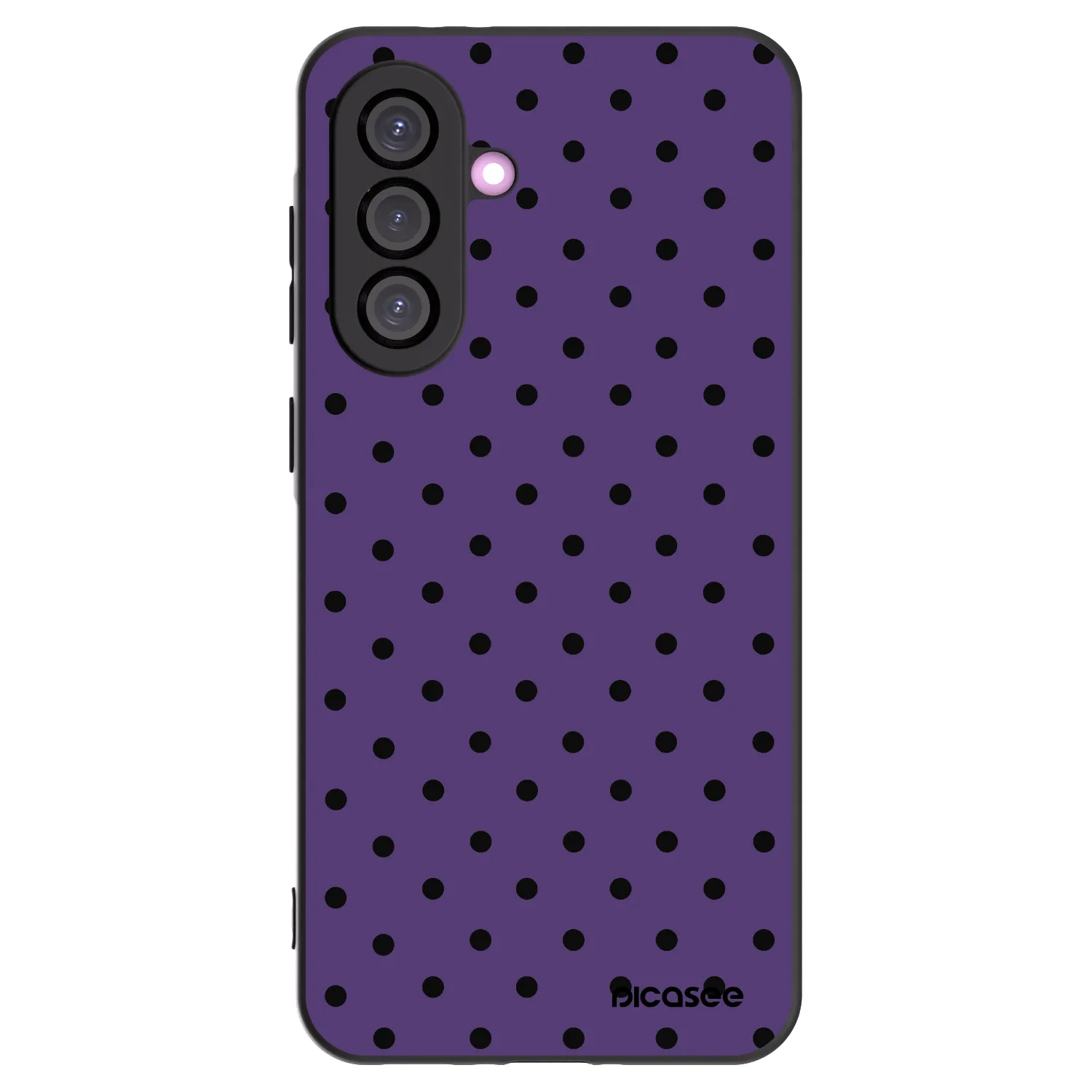 Picasee fekete szilikon tok az alábbi mobiltelefonokra Samsung Galaxy A36 5G - Flickers 2