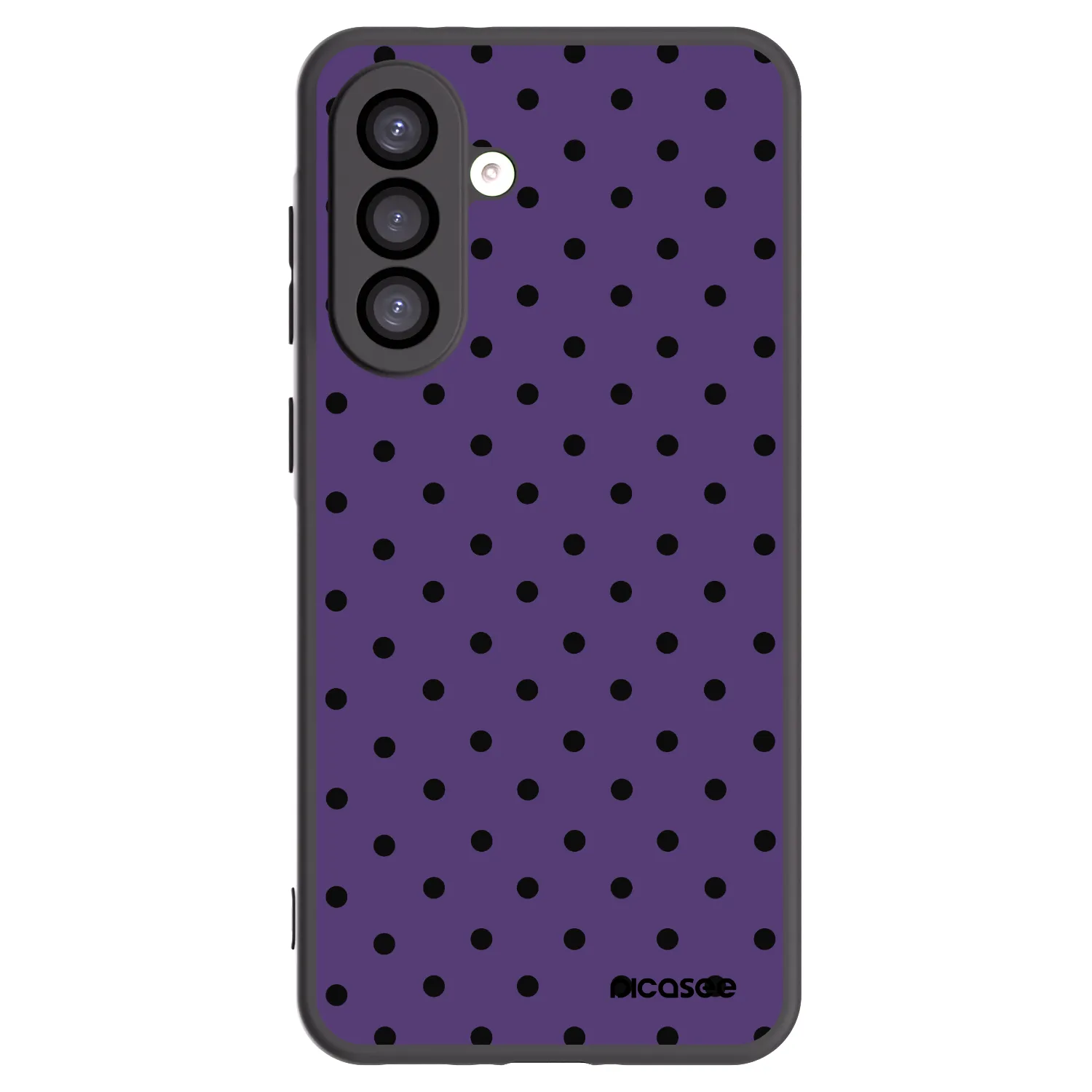 Picasee fekete szilikon tok az alábbi mobiltelefonokra Samsung Galaxy A26 5G A266B - Flickers 2