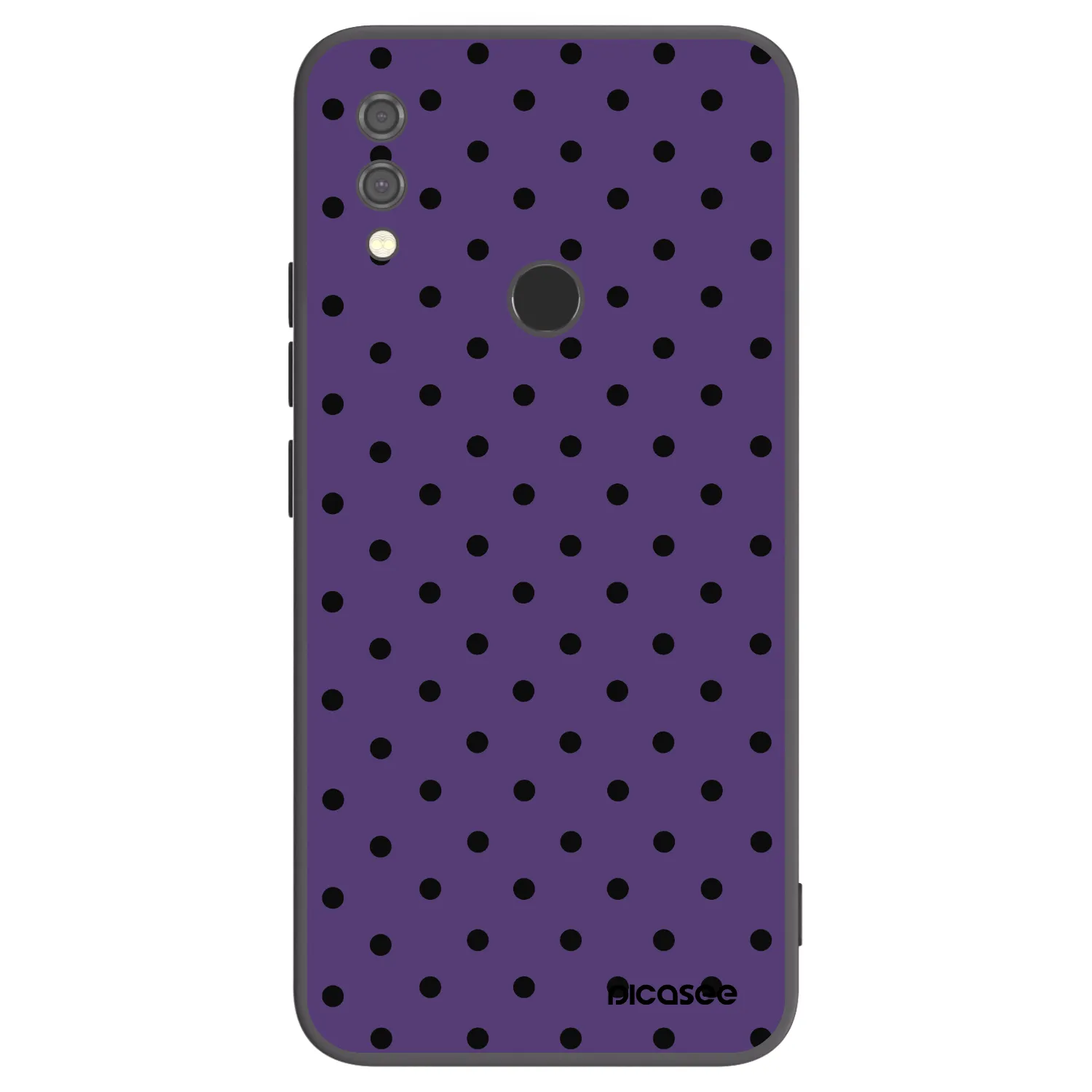 Picasee fekete szilikon tok az alábbi mobiltelefonokra Xiaomi Redmi Note 7 - Flickers 2