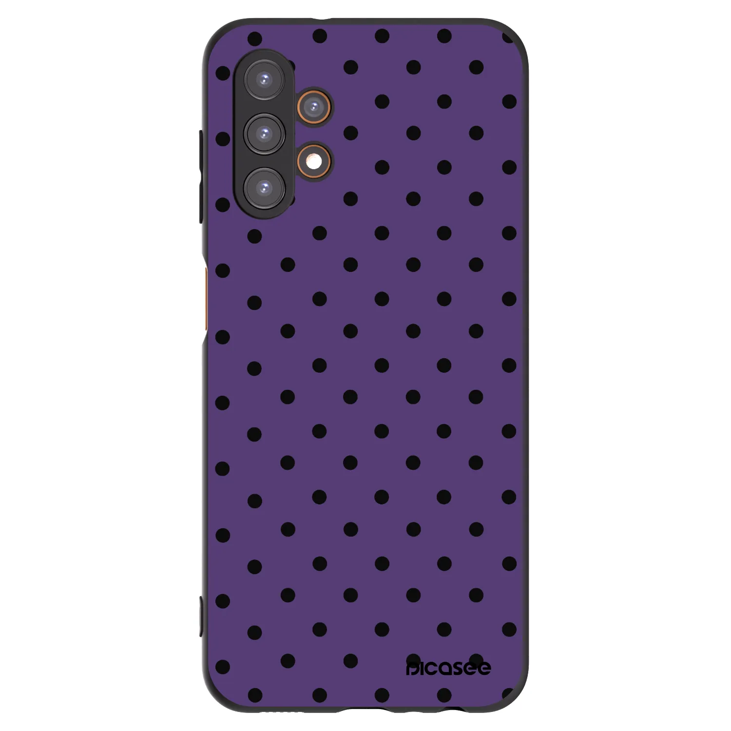 Picasee fekete szilikon tok az alábbi mobiltelefonokra Samsung Galaxy A13 5G - Flickers 2