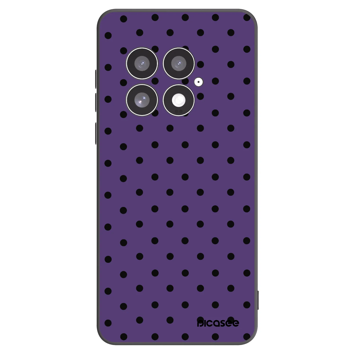 Picasee fekete szilikon tok az alábbi mobiltelefonokra OnePlus 13 5G - Flickers 2
