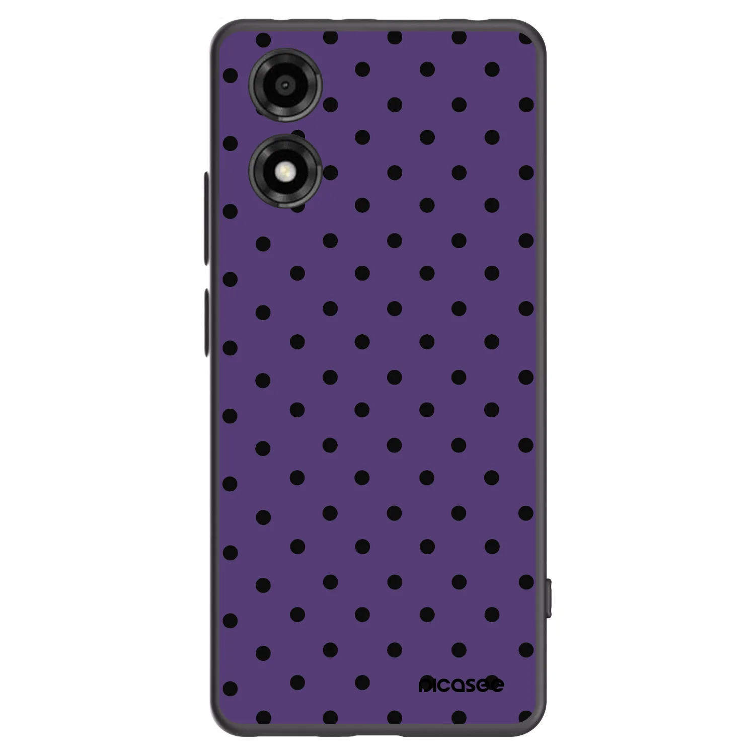 Picasee fekete szilikon tok az alábbi mobiltelefonokra Motorola Moto E14 - Flickers 2