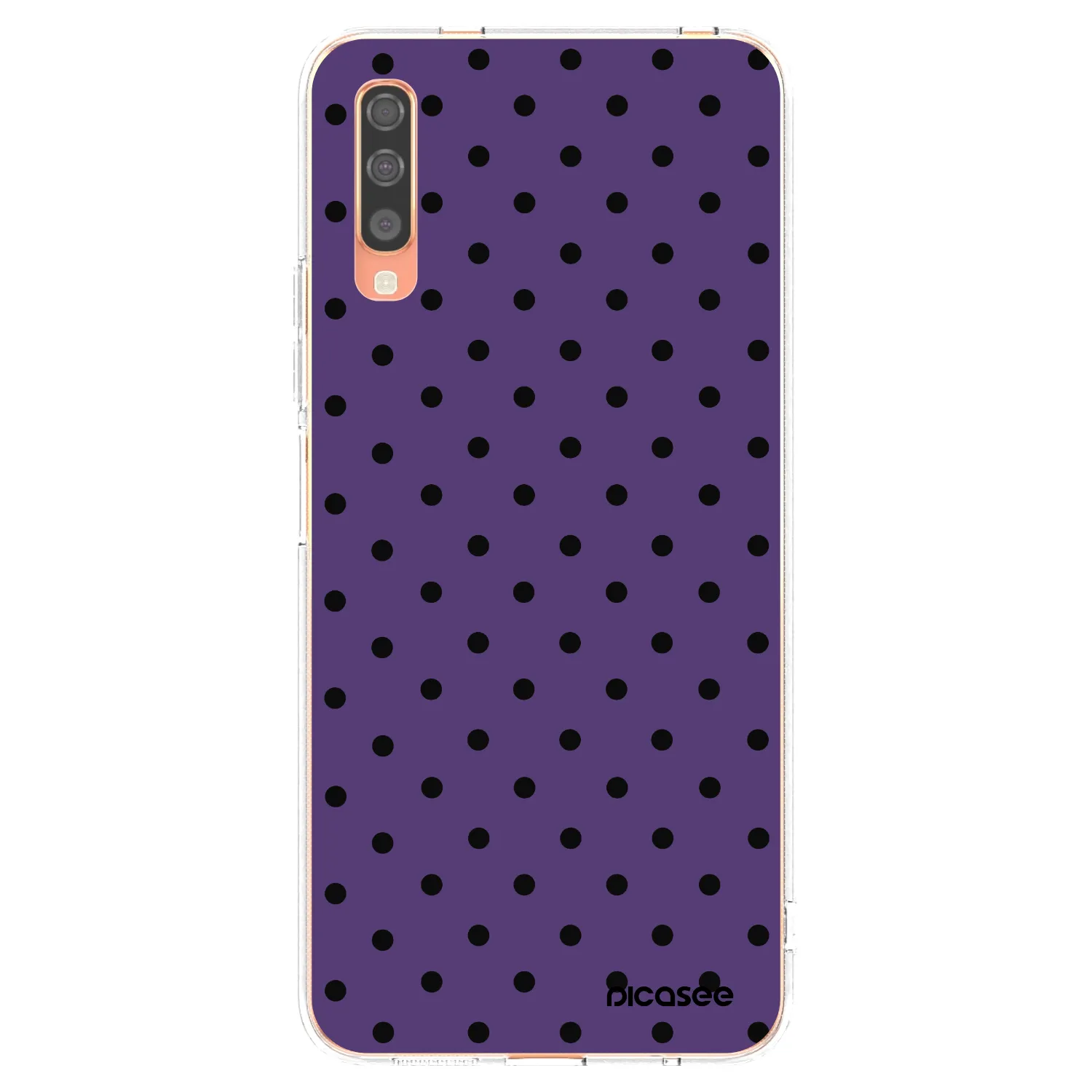 Picasee átlátszó szilikon tok az alábbi mobiltelefonokra Samsung Galaxy A70 A705F - Flickers 2