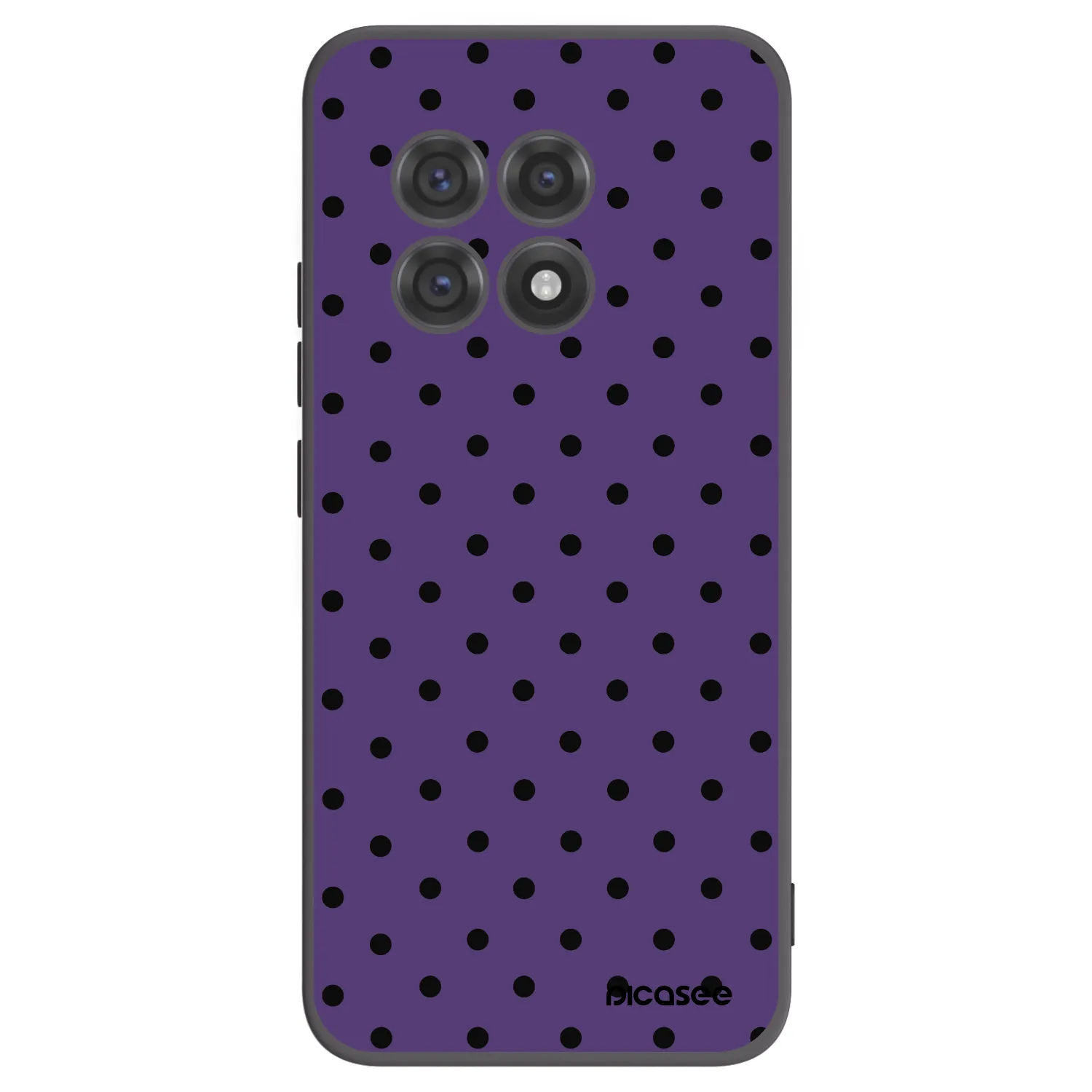 Picasee fekete szilikon tok az alábbi mobiltelefonokra OnePlus 13R 5G - Flickers 2