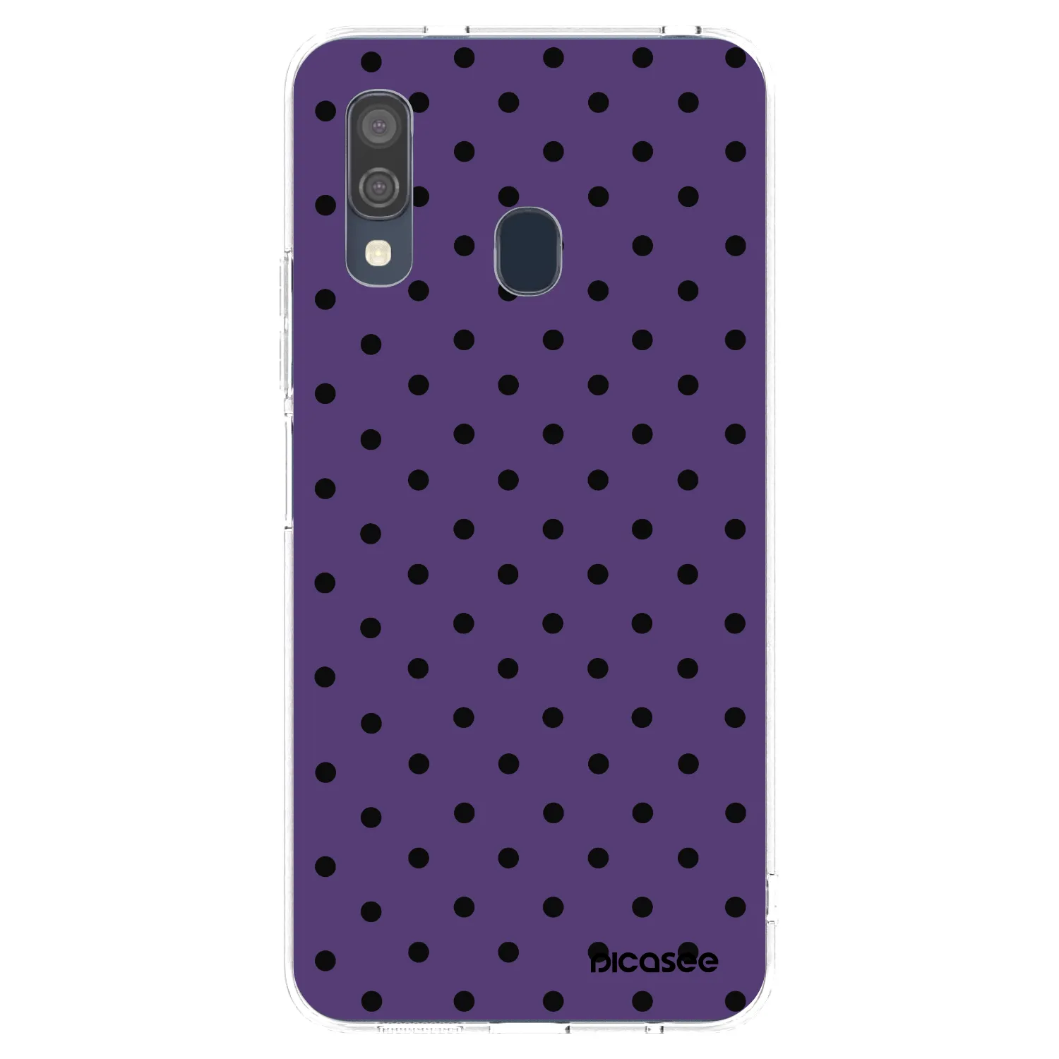 Picasee átlátszó szilikon tok az alábbi mobiltelefonokra Samsung Galaxy A40 A405F - Flickers 2