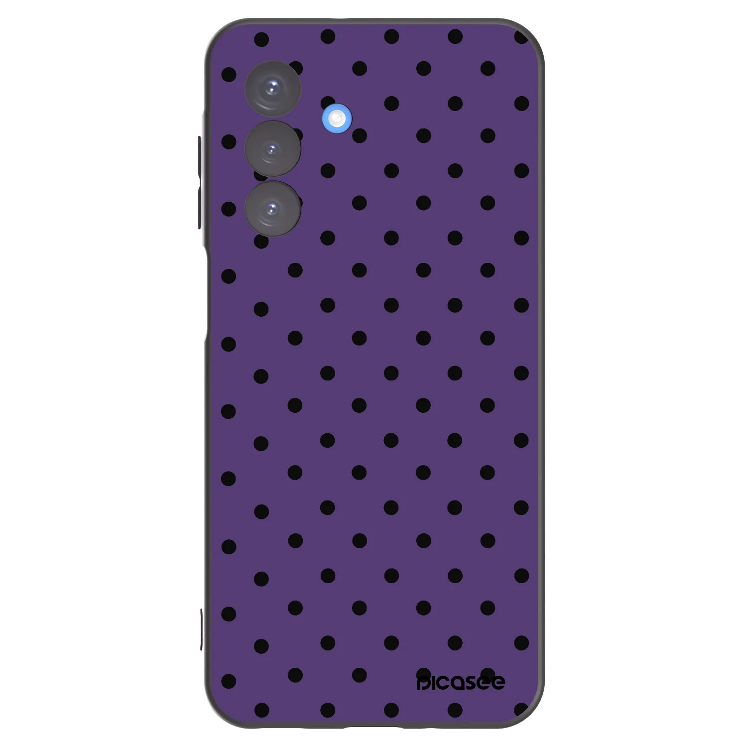 Picasee fekete szilikon tok az alábbi mobiltelefonokra Samsung Galaxy A17 5G - Flickers 2