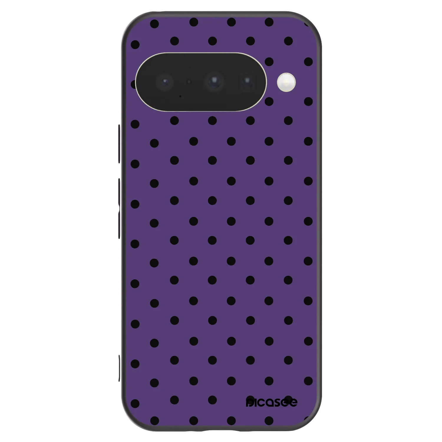 Picasee fekete szilikon tok az alábbi mobiltelefonokra Google Pixel 10 - Flickers 2