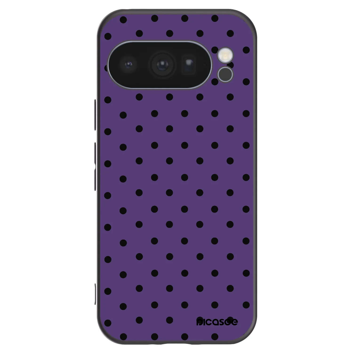 Picasee fekete szilikon tok az alábbi mobiltelefonokra Google Pixel 10 Pro - Flickers 2