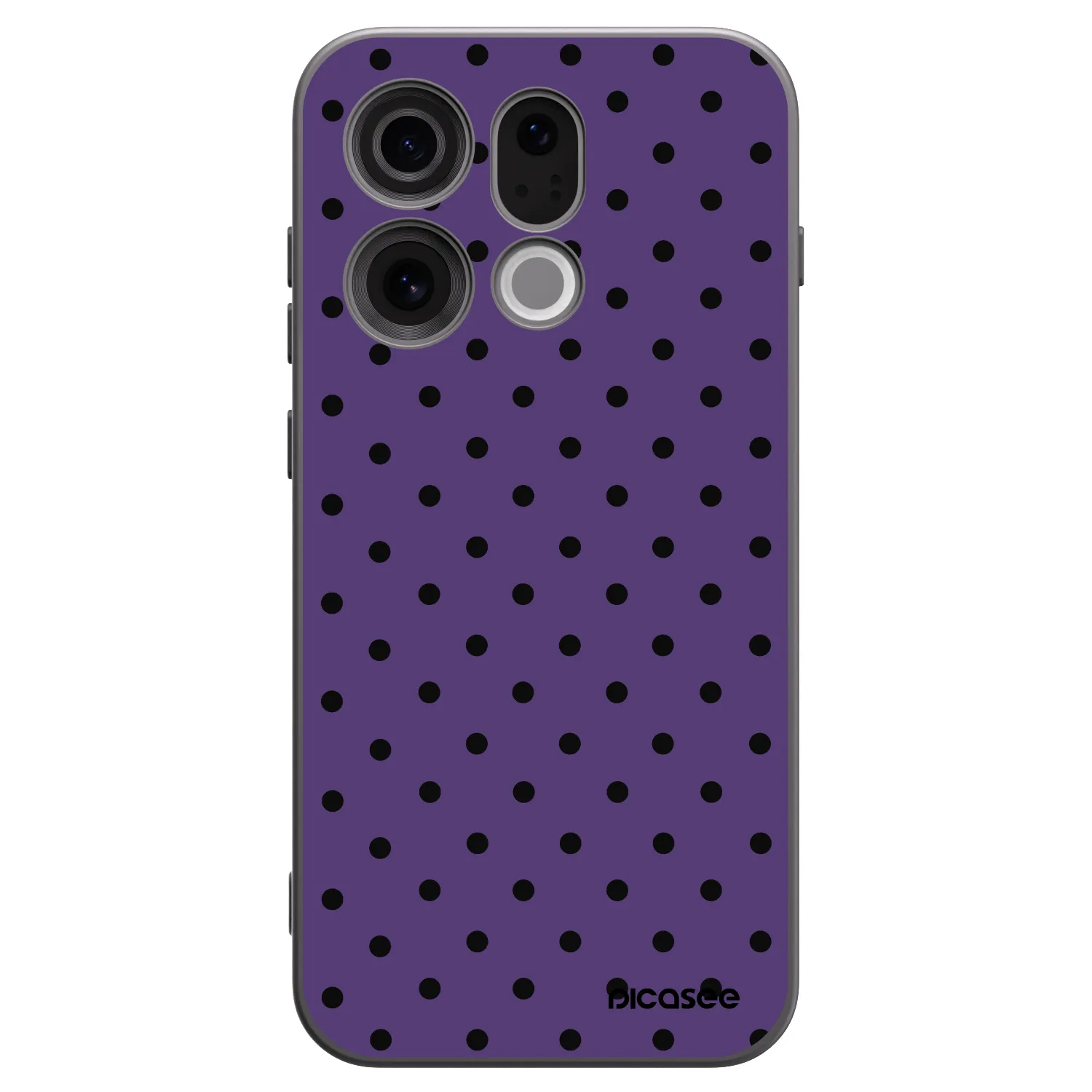 Picasee fekete szilikon tok az alábbi mobiltelefonokra OPPO Find X9 - Flickers 2