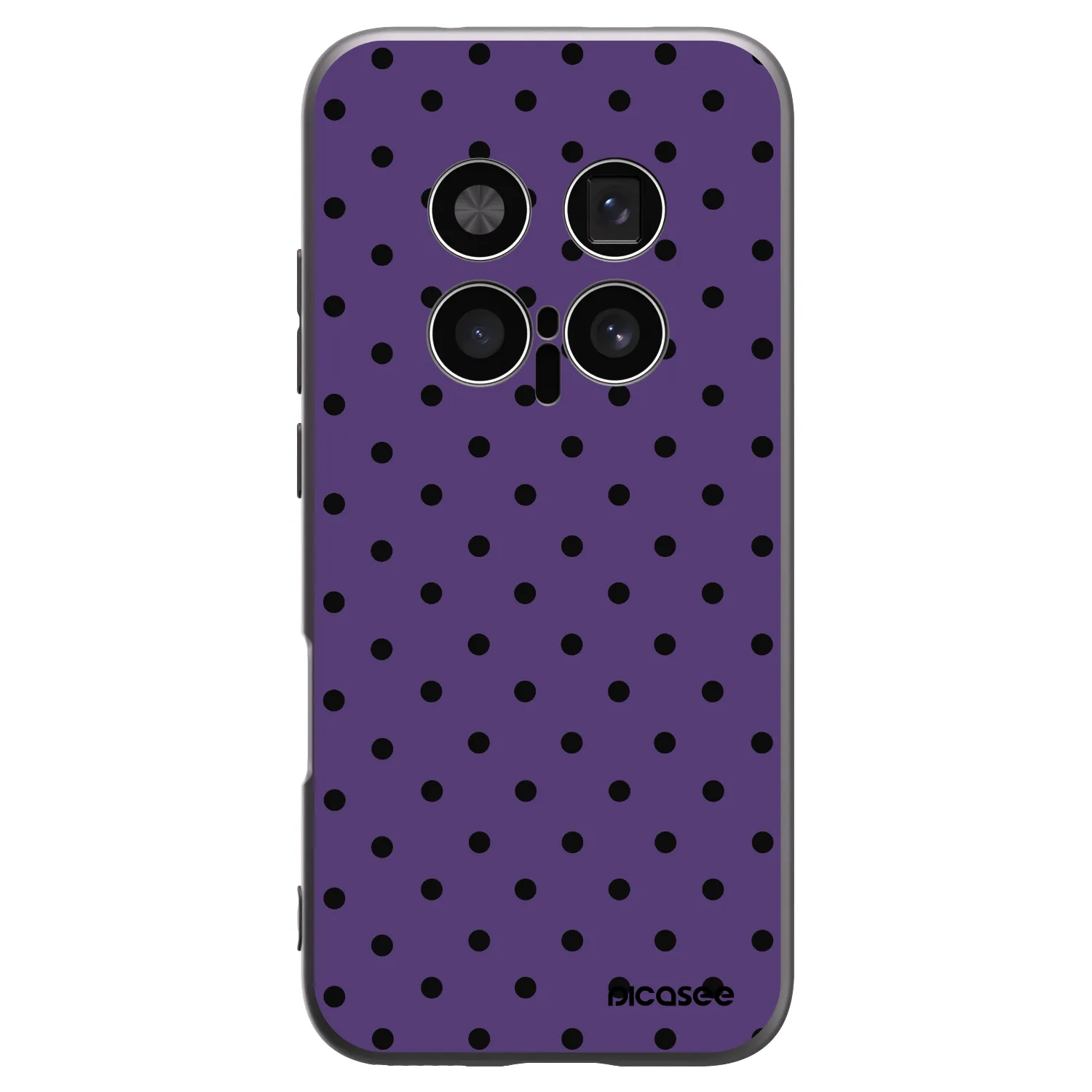 Picasee fekete szilikon tok az alábbi mobiltelefonokra Honor Magic8 Pro 5G - Flickers 2