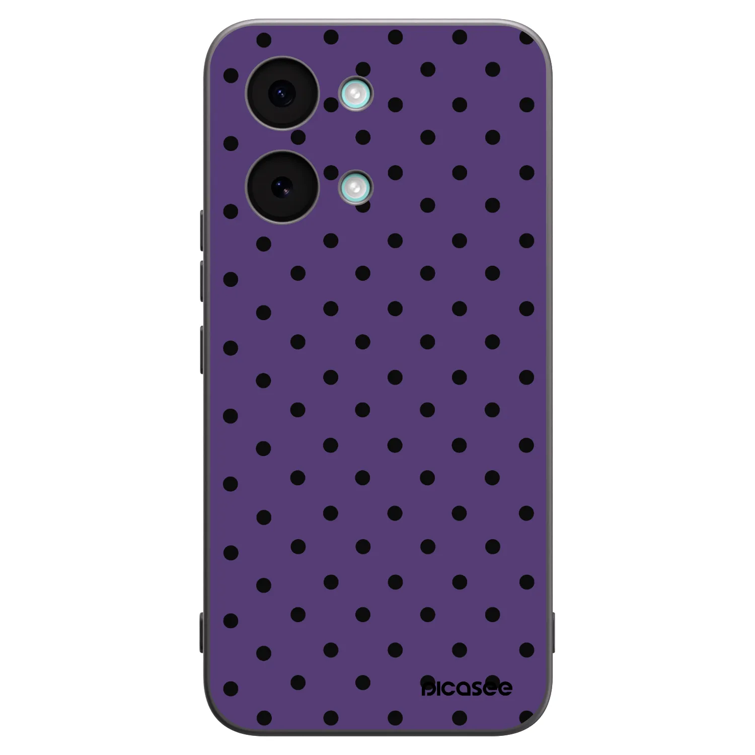 Picasee fekete szilikon tok az alábbi mobiltelefonokra Xiaomi Poco X8 Pro Max - Flickers 2