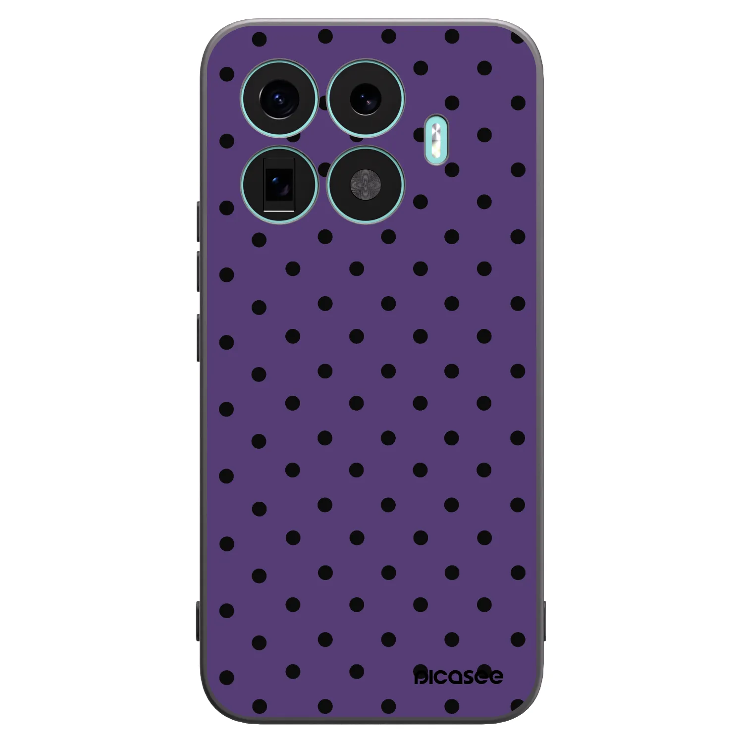 Picasee fekete szilikon tok az alábbi mobiltelefonokra Xiaomi 17T Pro - Flickers 2