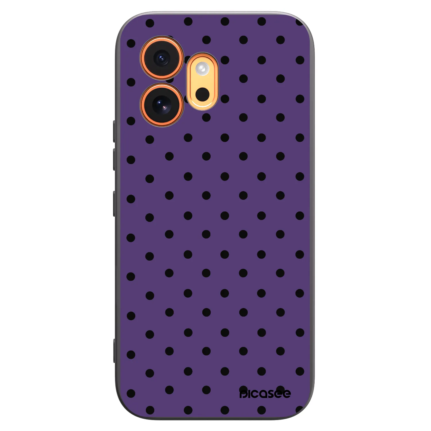 Picasee fekete szilikon tok az alábbi mobiltelefonokra Honor 600 - Flickers 2