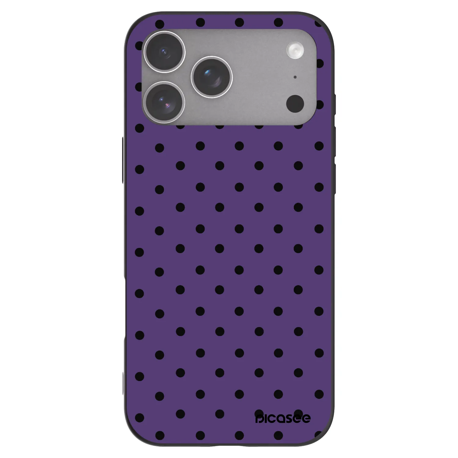 Picasee fekete szilikon tok az alábbi mobiltelefonokra Apple iPhone 18 Pro Max - Flickers 2