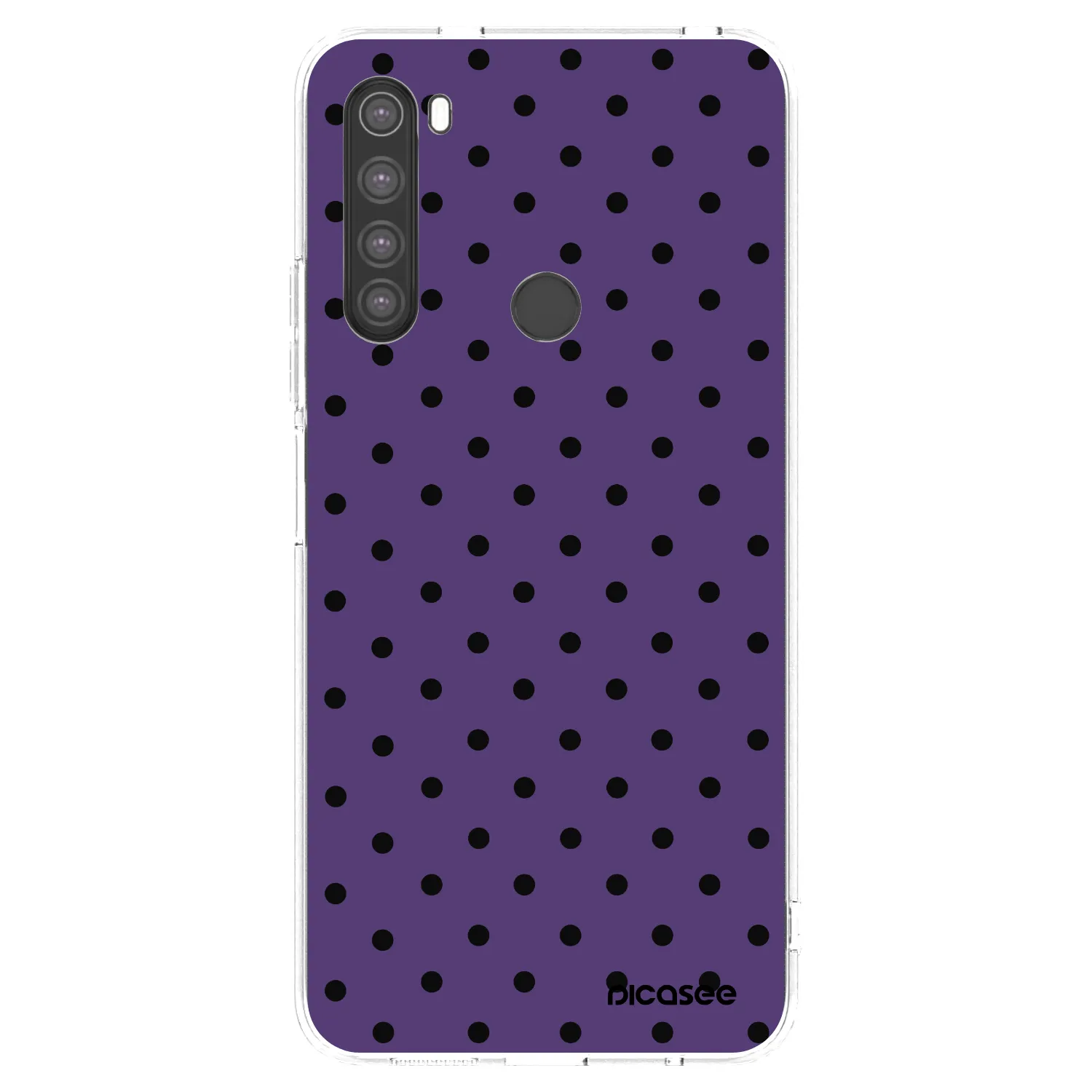 Picasee átlátszó szilikon tok az alábbi mobiltelefonokra Xiaomi Redmi Note 8 - Flickers 2