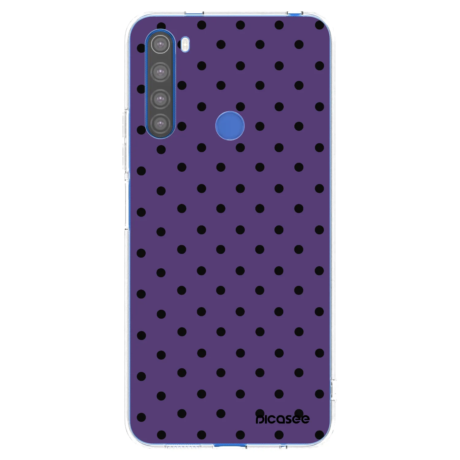 Picasee átlátszó szilikon tok az alábbi mobiltelefonokra Xiaomi Redmi Note 8T - Flickers 2