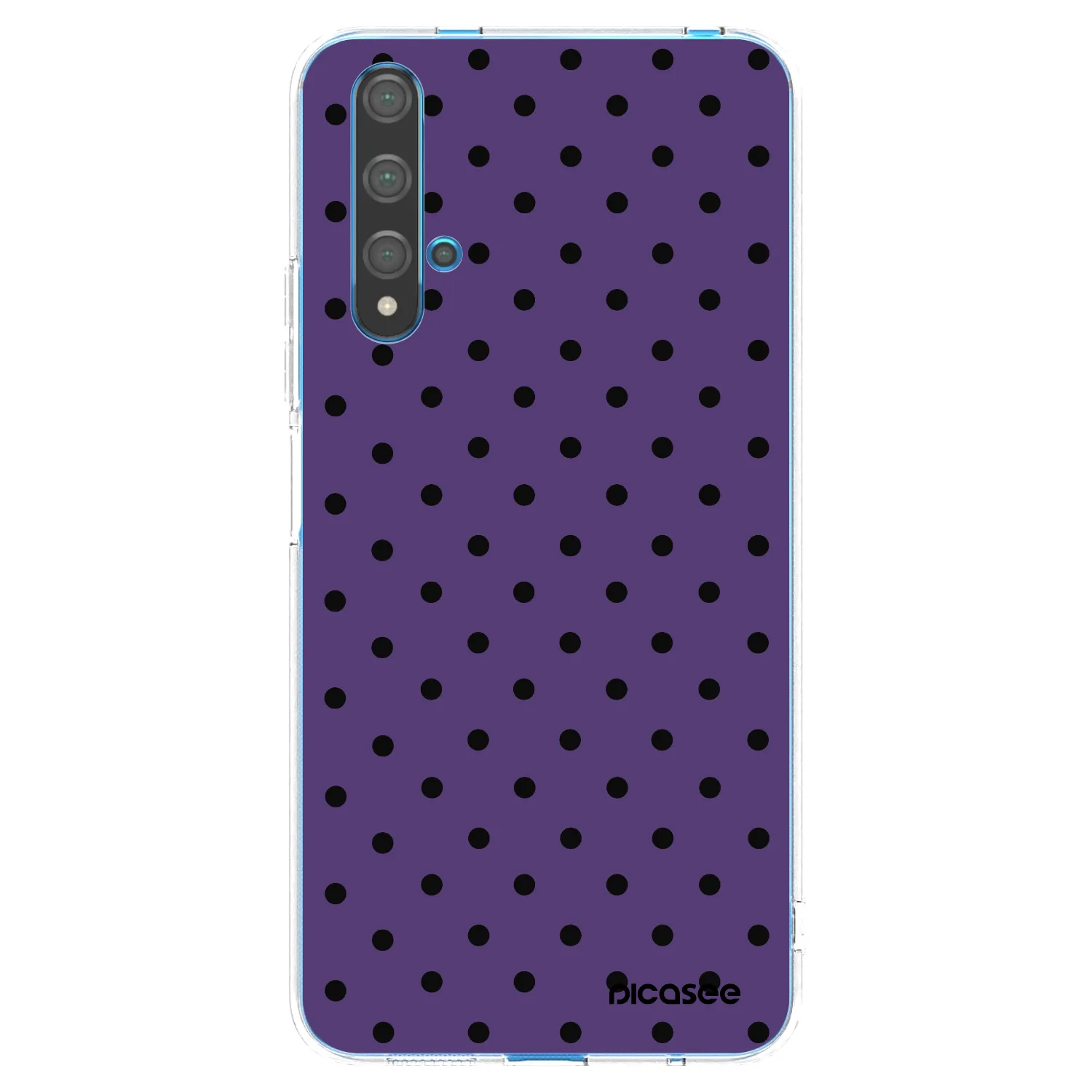 Picasee átlátszó szilikon tok az alábbi mobiltelefonokra Huawei Nova 5T - Flickers 2