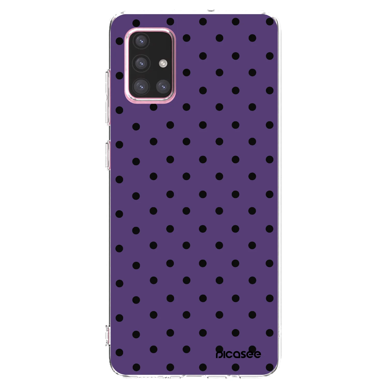Picasee átlátszó szilikon tok az alábbi mobiltelefonokra Samsung Galaxy A71 A715F - Flickers 2