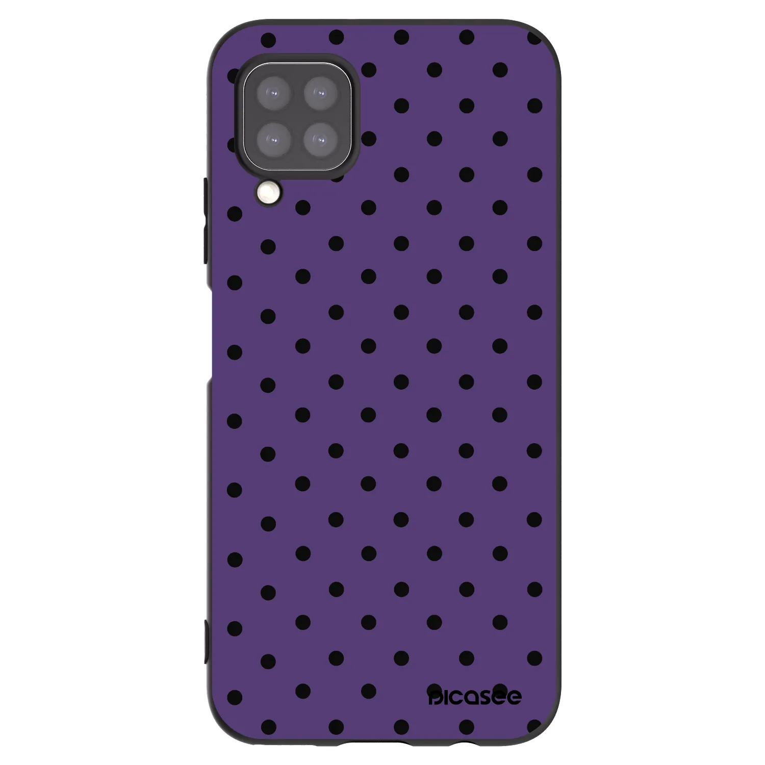 Picasee fekete szilikon tok az alábbi mobiltelefonokra Huawei P40 Lite - Flickers 2