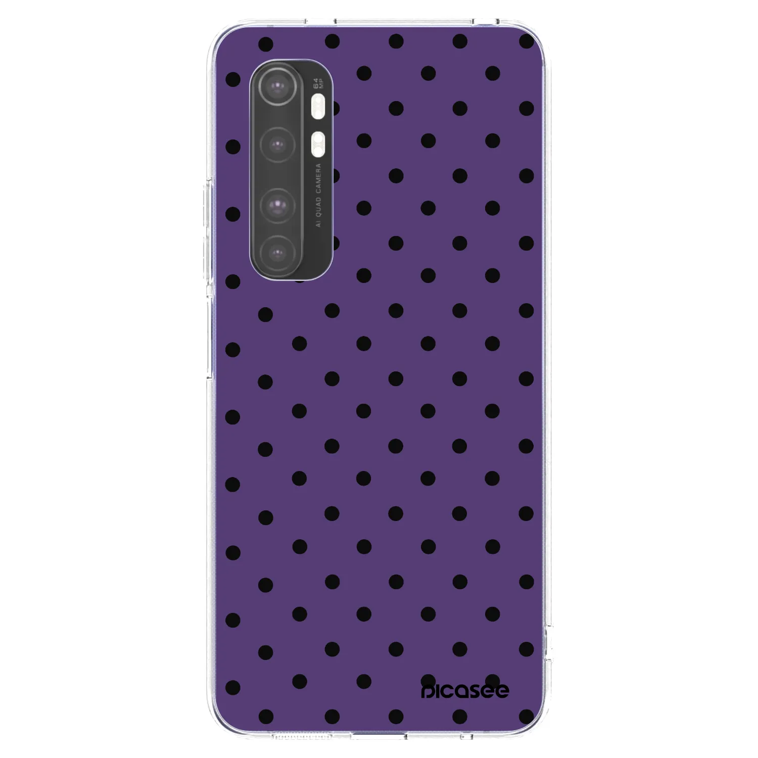 Picasee átlátszó szilikon tok az alábbi mobiltelefonokra Xiaomi Mi Note 10 Lite - Flickers 2