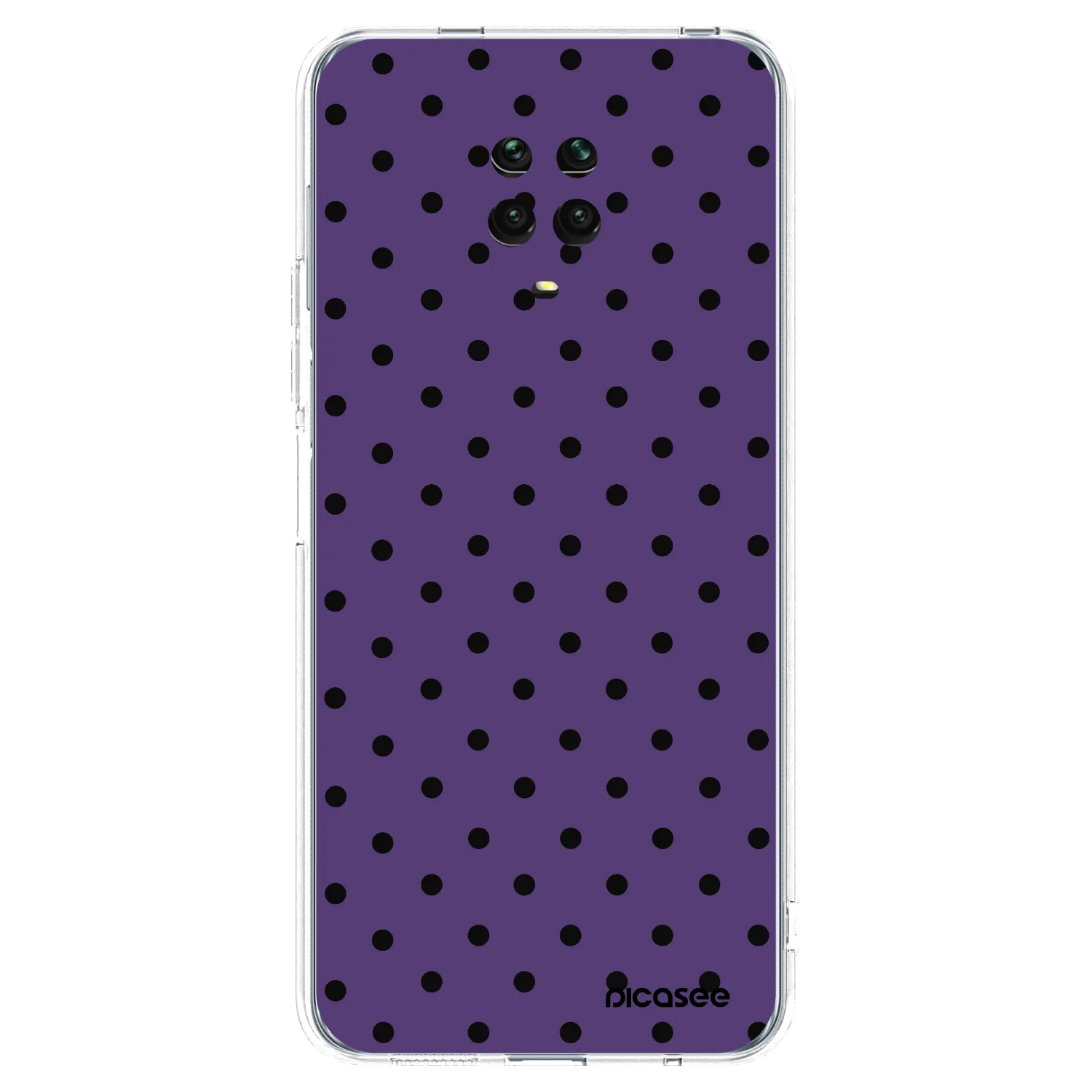 Picasee átlátszó szilikon tok az alábbi mobiltelefonokra Xiaomi Redmi Note 9S - Flickers 2