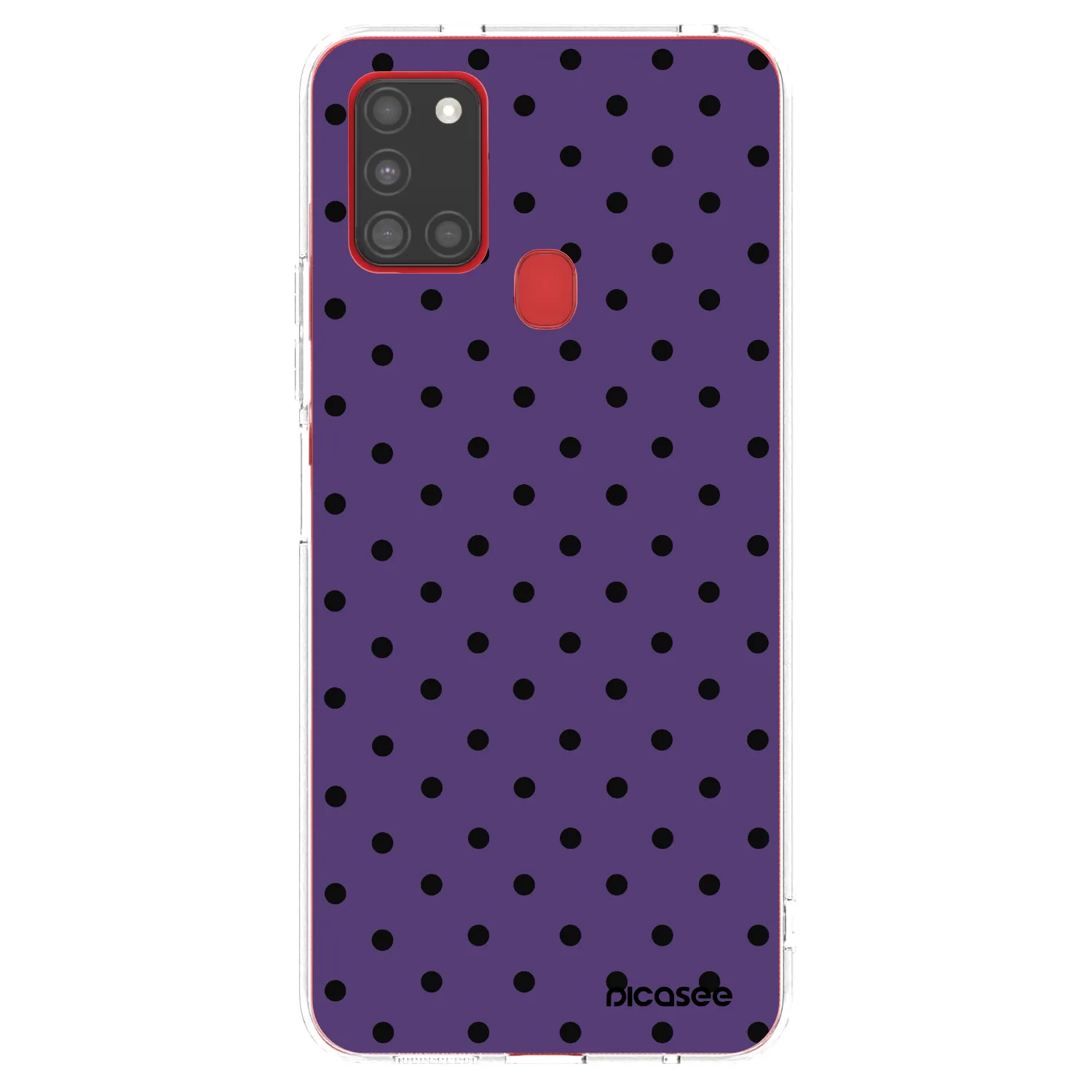 Picasee átlátszó szilikon tok az alábbi mobiltelefonokra Samsung Galaxy A21s - Flickers 2