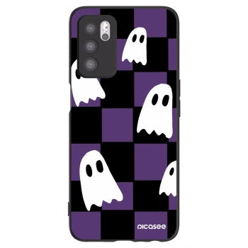 Picasee fekete szilikon tok az alábbi mobiltelefonokra OPPO A16s - Ghosts