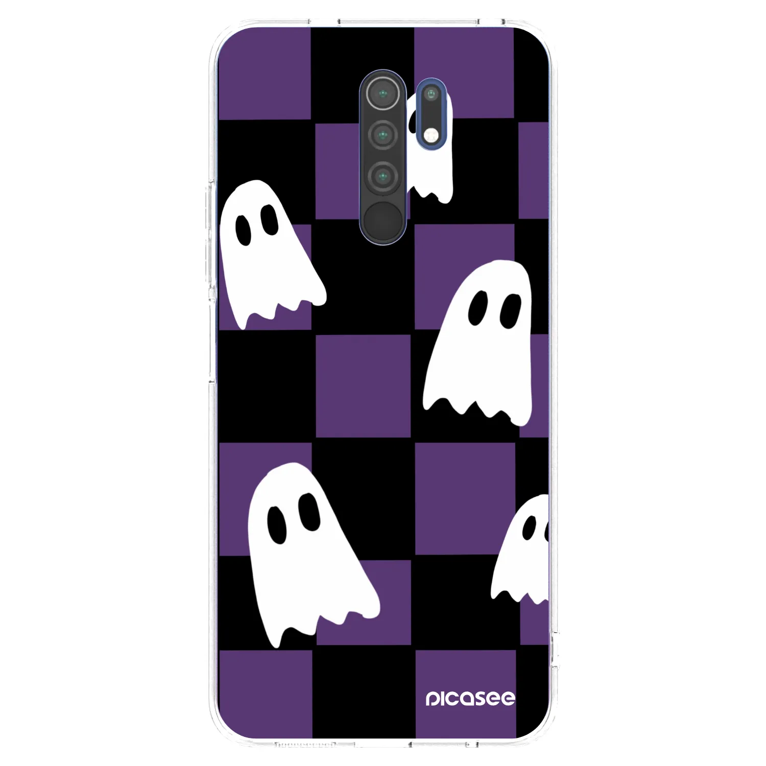 Picasee átlátszó szilikon tok az alábbi mobiltelefonokra Xiaomi Redmi 9 - Ghosts