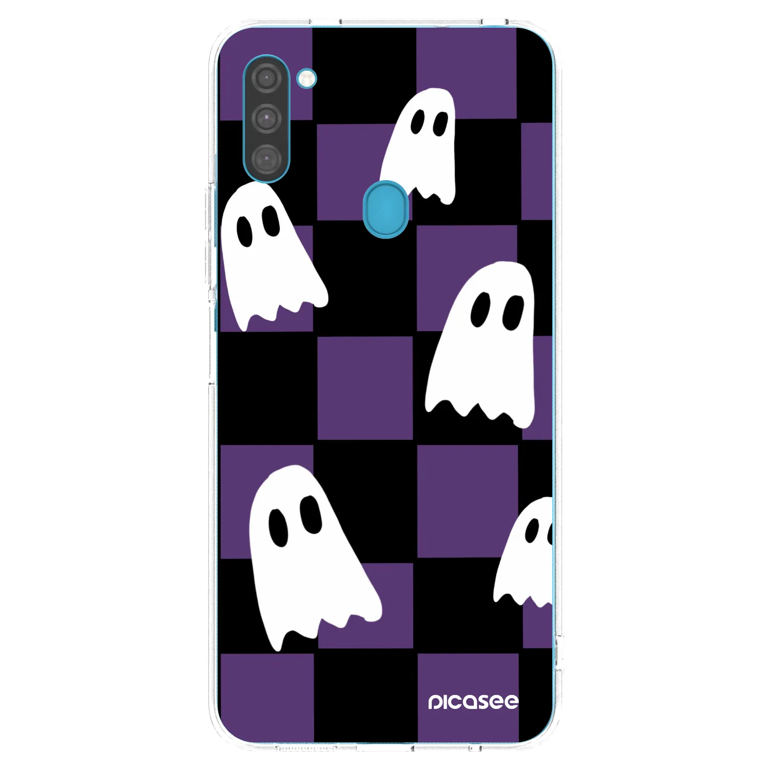 Picasee átlátszó szilikon tok az alábbi mobiltelefonokra Samsung Galaxy M11 - Ghosts