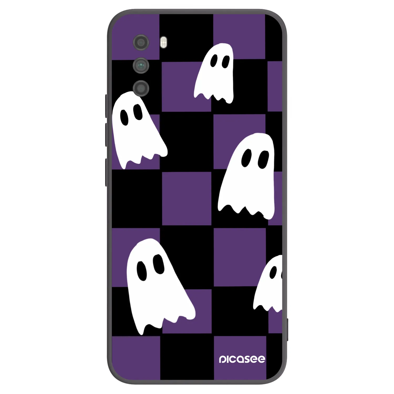 Picasee fekete szilikon tok az alábbi mobiltelefonokra Xiaomi Poco M3 - Ghosts