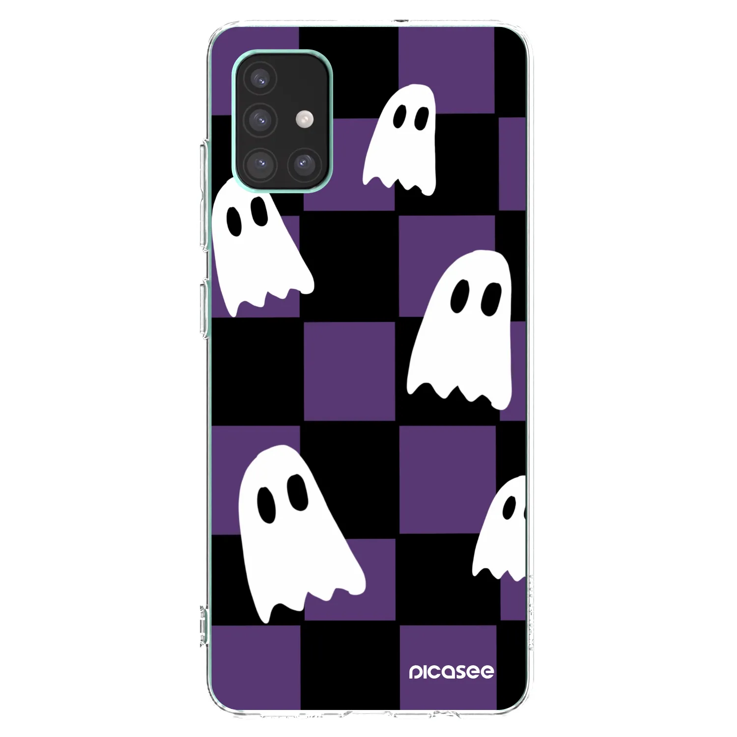 Picasee átlátszó szilikon tok az alábbi mobiltelefonokra Samsung Galaxy M51 M515F - Ghosts