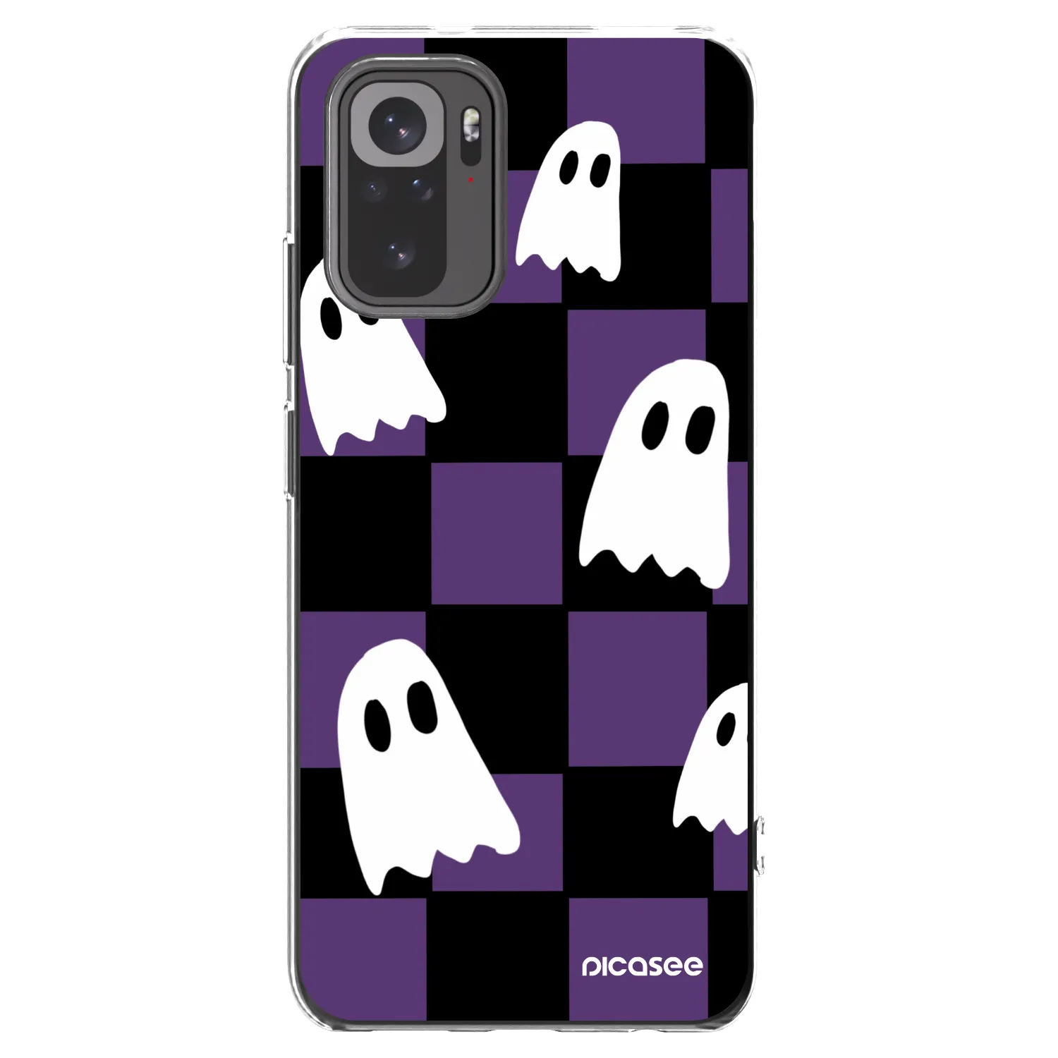 Picasee átlátszó szilikon tok az alábbi mobiltelefonokra Xiaomi Redmi Note 10 - Ghosts