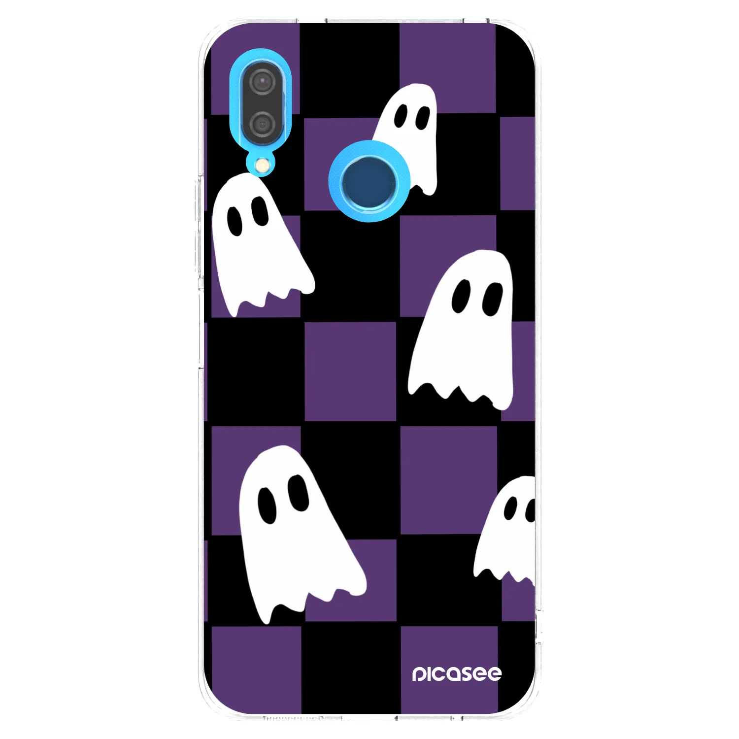 Picasee átlátszó szilikon tok az alábbi mobiltelefonokra Huawei P20 Lite - Ghosts