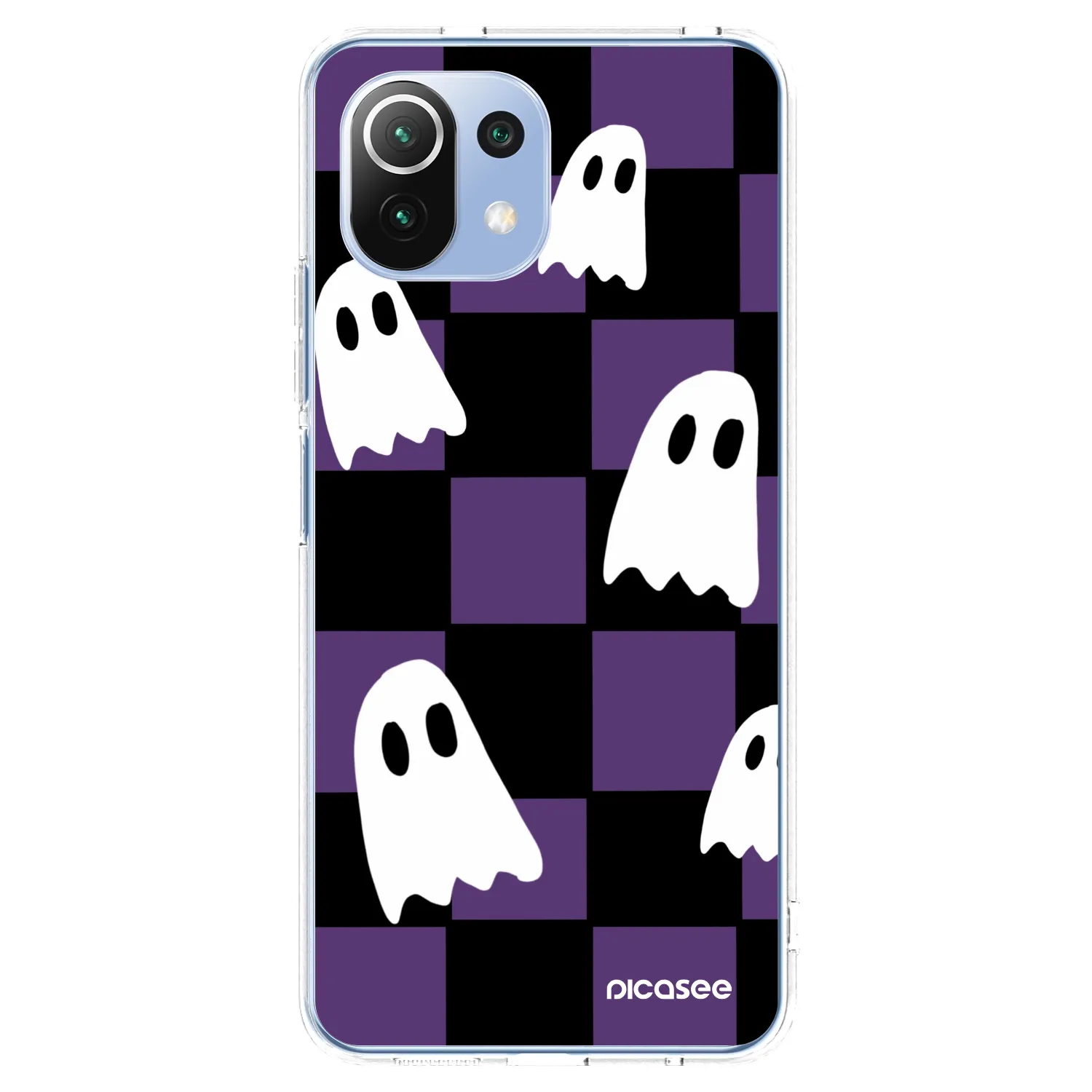 Picasee átlátszó szilikon tok az alábbi mobiltelefonokra Xiaomi Mi 11 Lite - Ghosts