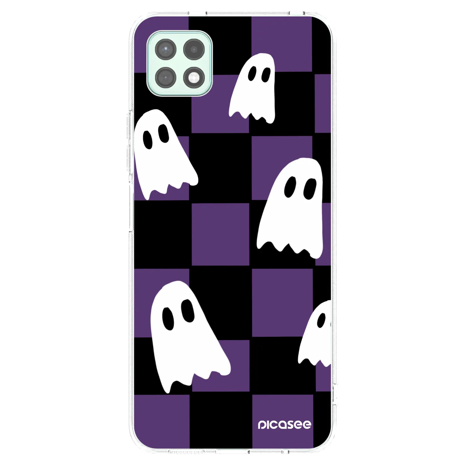 Picasee átlátszó szilikon tok az alábbi mobiltelefonokra Samsung Galaxy A22 A226B 5G - Ghosts