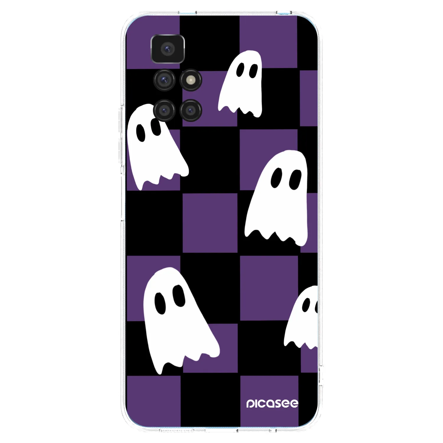 Picasee átlátszó szilikon tok az alábbi mobiltelefonokra Xiaomi Redmi 10 - Ghosts