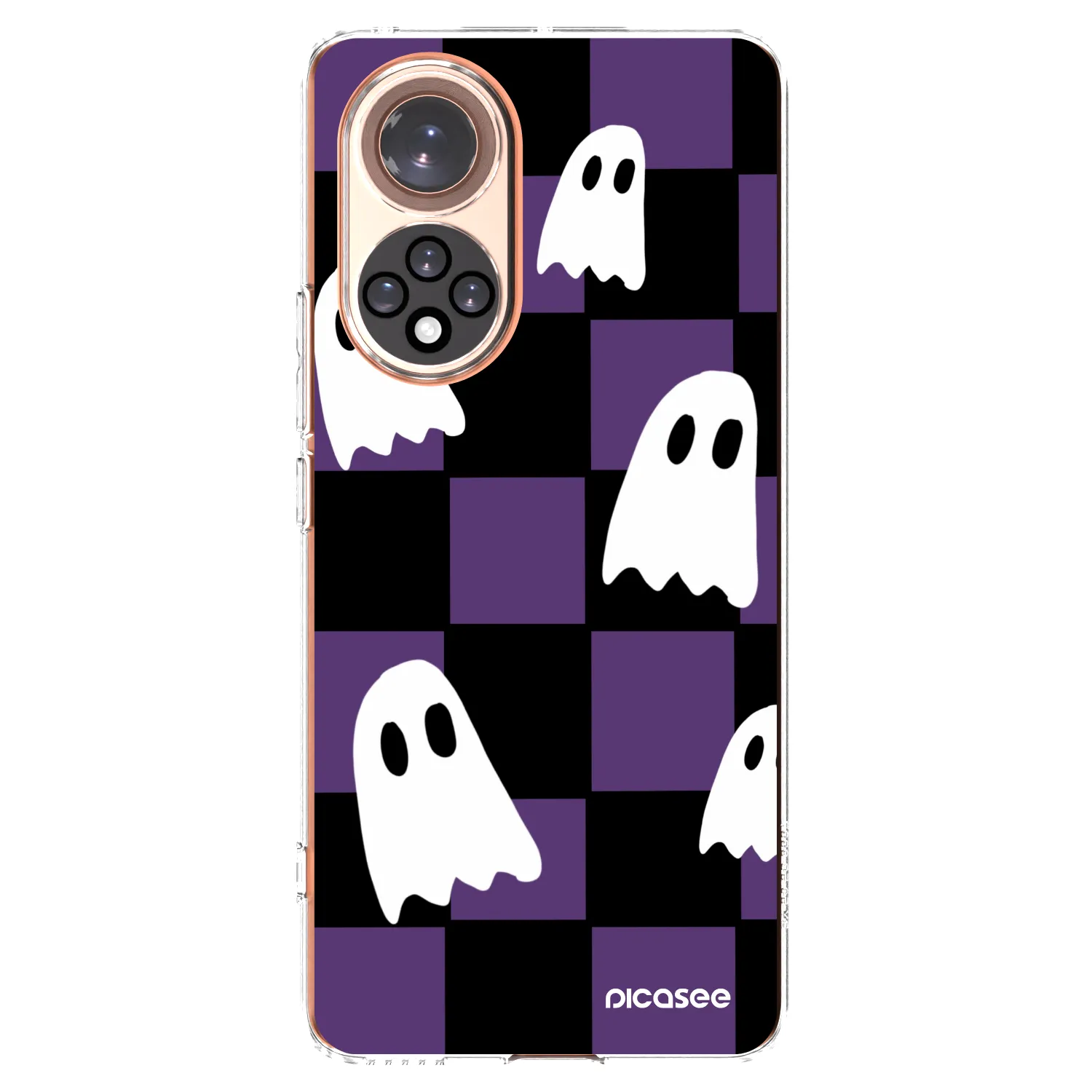 Picasee átlátszó szilikon tok az alábbi mobiltelefonokra Honor 50 5G - Ghosts