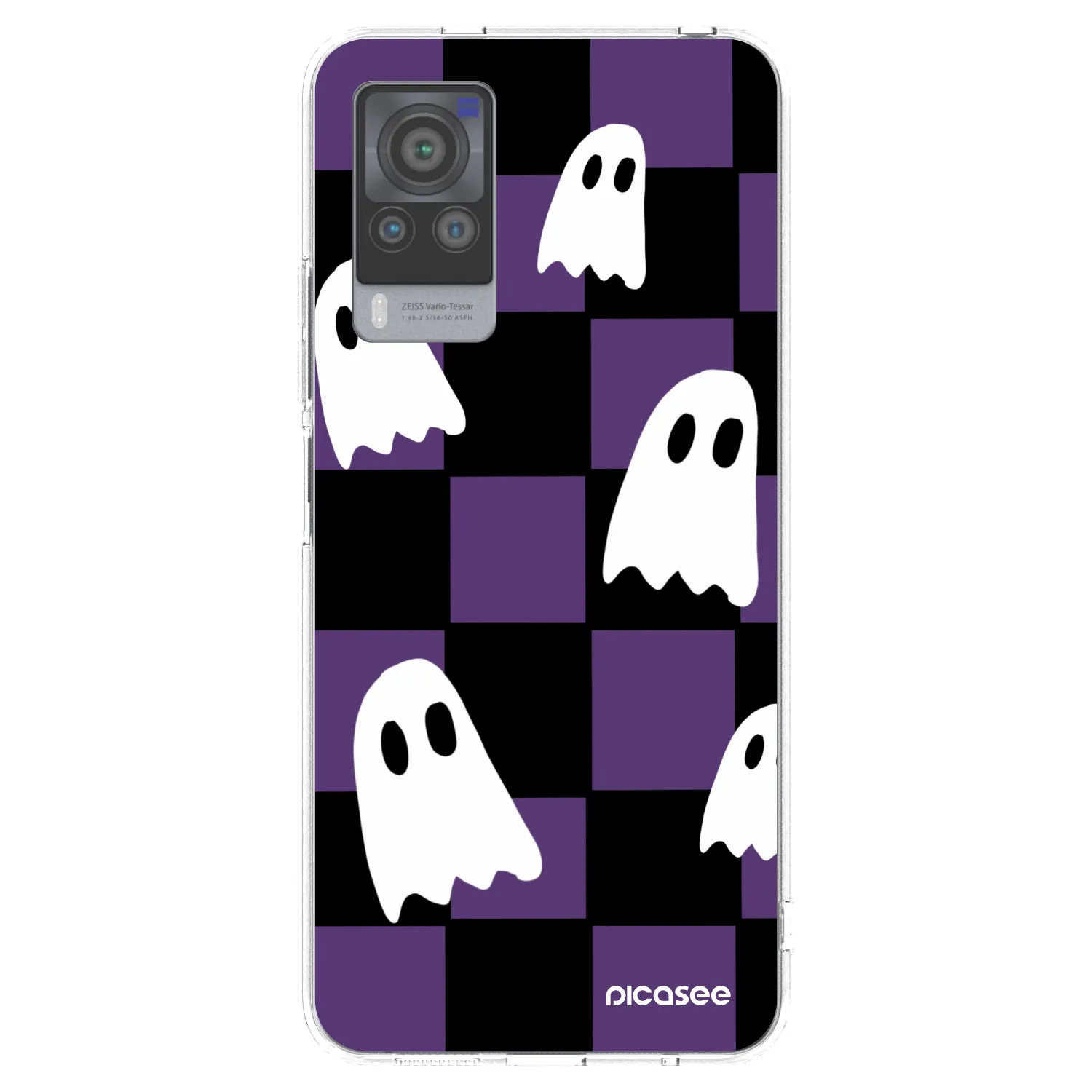 Picasee átlátszó szilikon tok az alábbi mobiltelefonokra Vivo X60 Pro 5G - Ghosts
