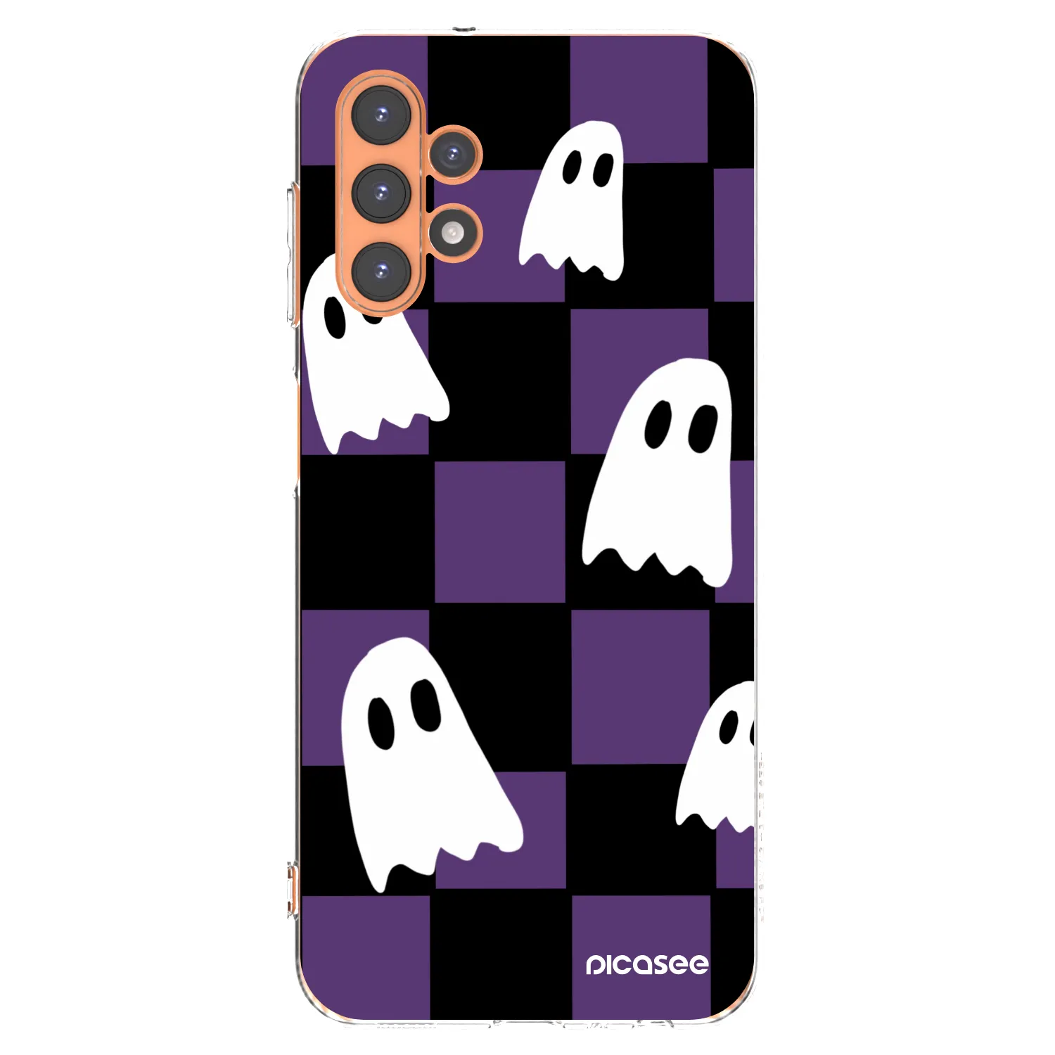 Picasee átlátszó szilikon tok az alábbi mobiltelefonokra Samsung Galaxy A13 4G A135 - Ghosts