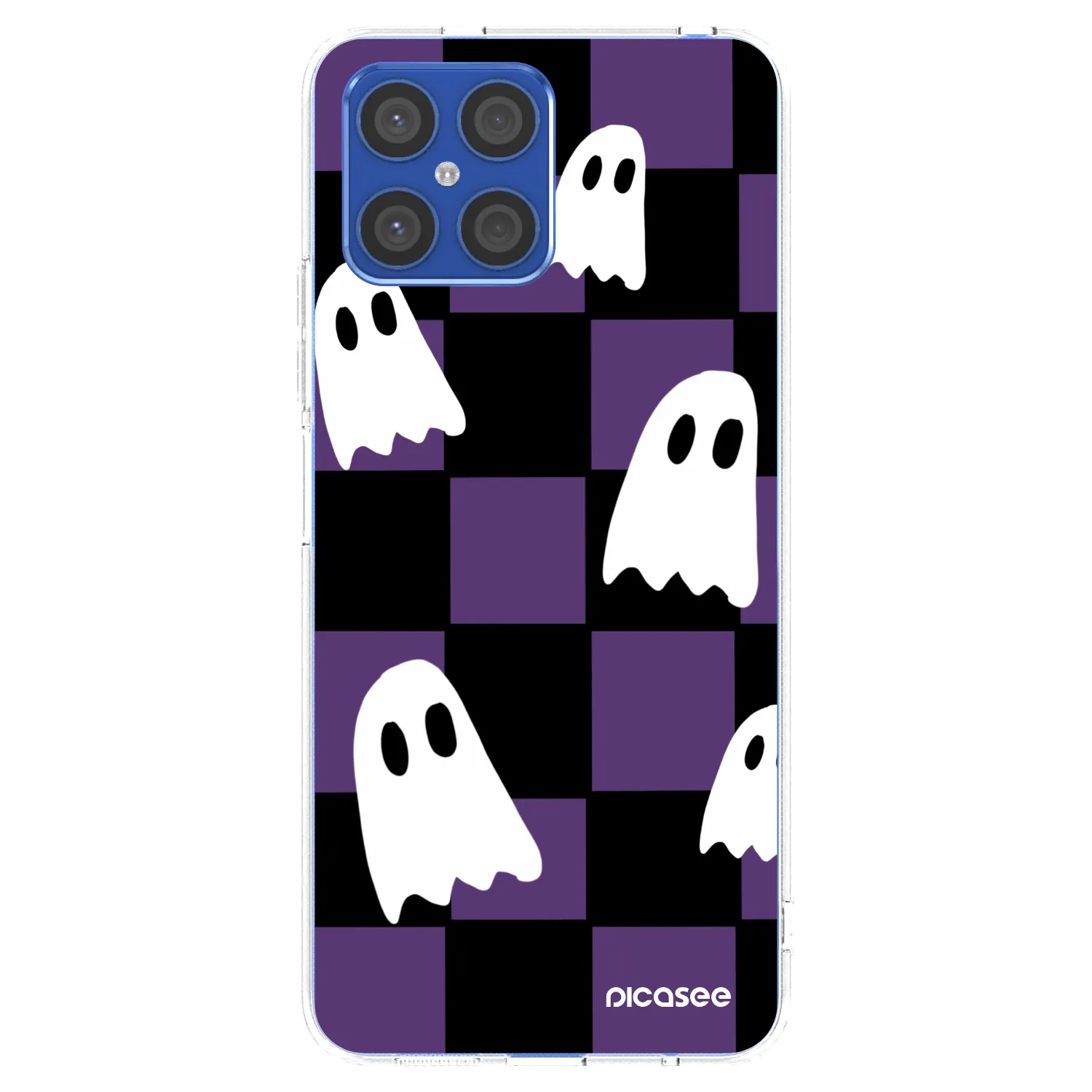 Picasee átlátszó szilikon tok az alábbi mobiltelefonokra Honor X8 4G - Ghosts