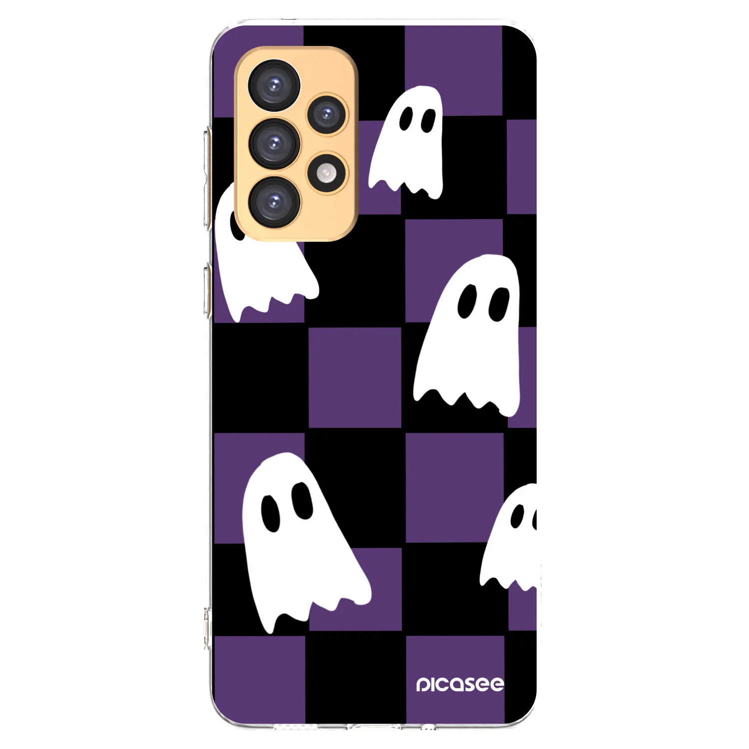 Picasee átlátszó szilikon tok az alábbi mobiltelefonokra Samsung Galaxy A33 5G A336 - Ghosts
